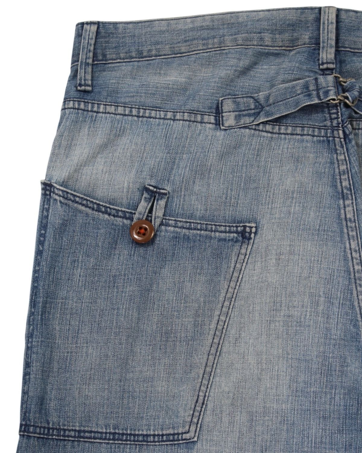 Hiroshi Kato SS2010 KATO`BY HIROSHI KATO TRIPLE A WORKWEAR DENIM PANTS Size US 32 / EU 48 - 4 Thumbnail