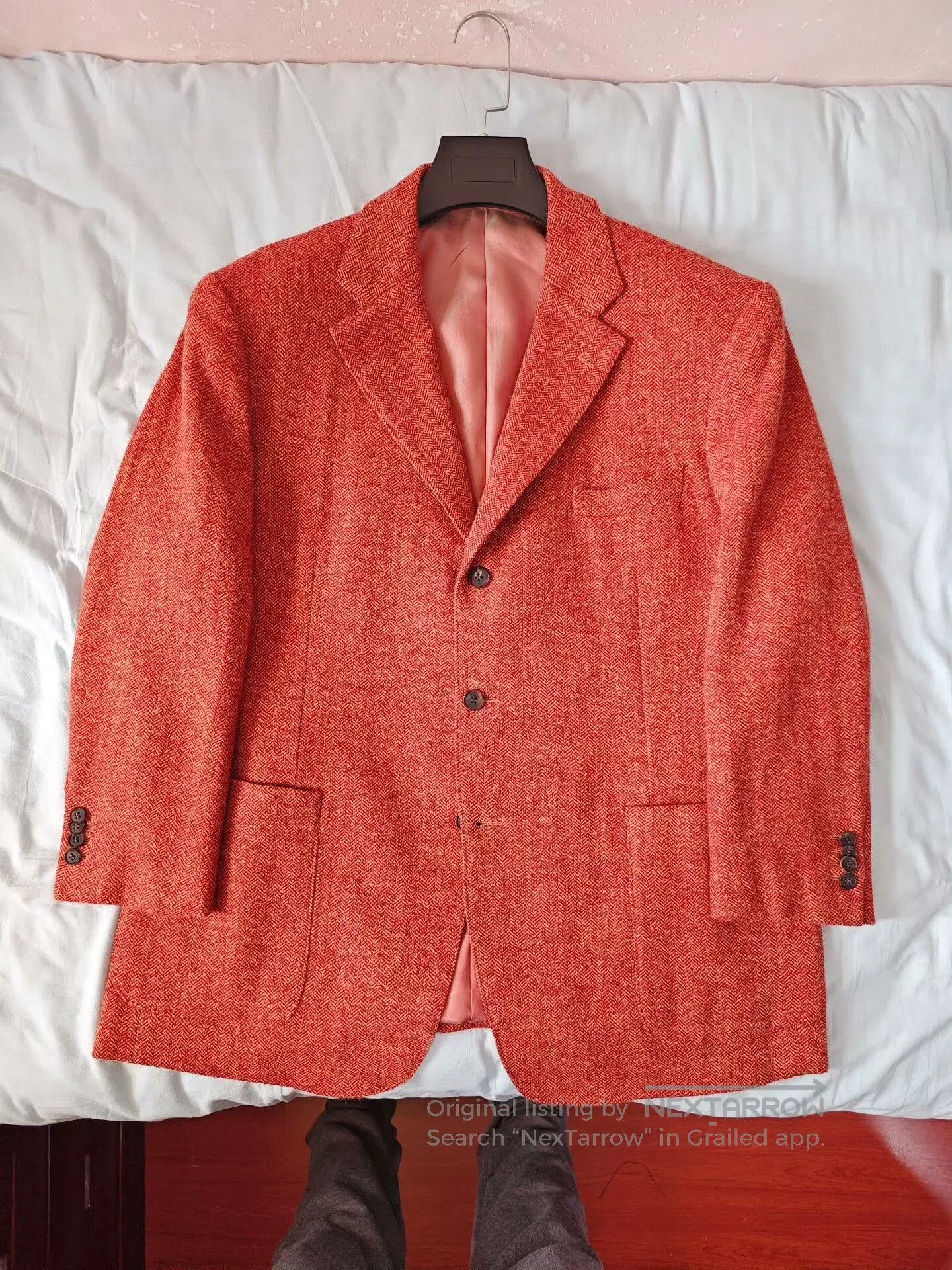 Loro Piana Italian Loro Piana Houndstooth Bespoke Suit. Size US L / EU 52-54 / 3 - 5 Thumbnail