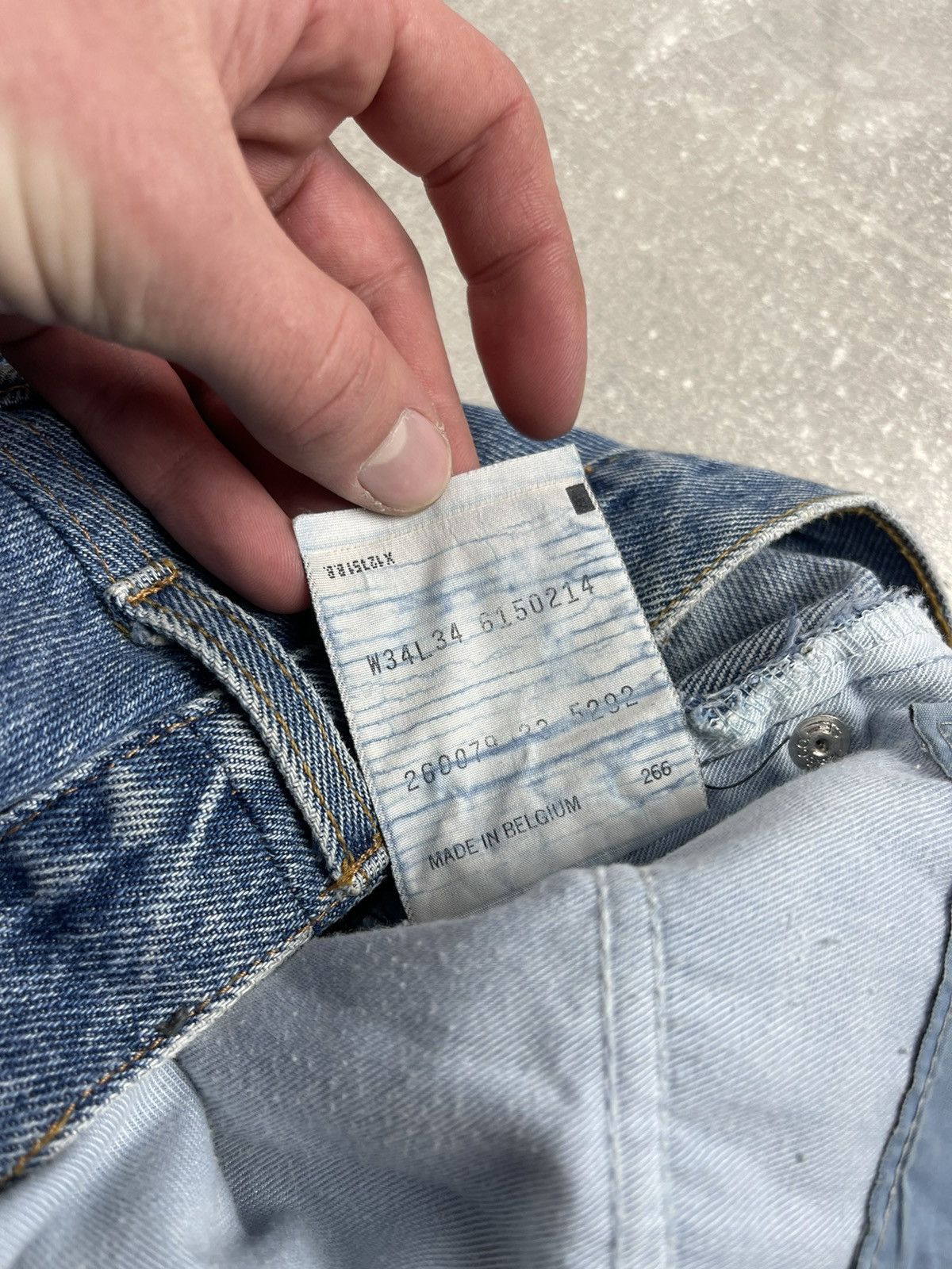 Levi's Vintage Clothing × Vintage Levi’s 615 Guide Straight Slim Fit Jeans Made In Belgium Size US 34 / EU 50 - 12 Thumbnail