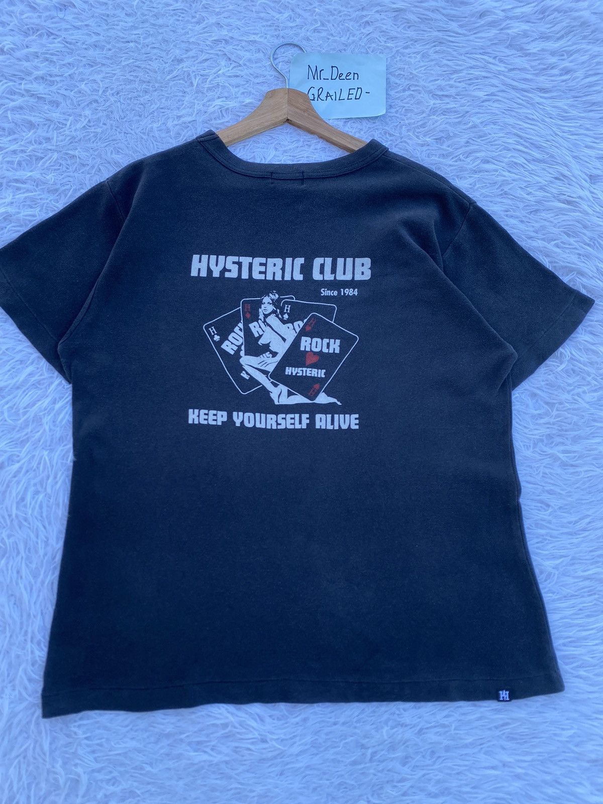 Hysteric Glamour Rare Hysteric Glamour Hysteric Club Tshirt Size US M / EU 48-50 / 2 - 5 Thumbnail