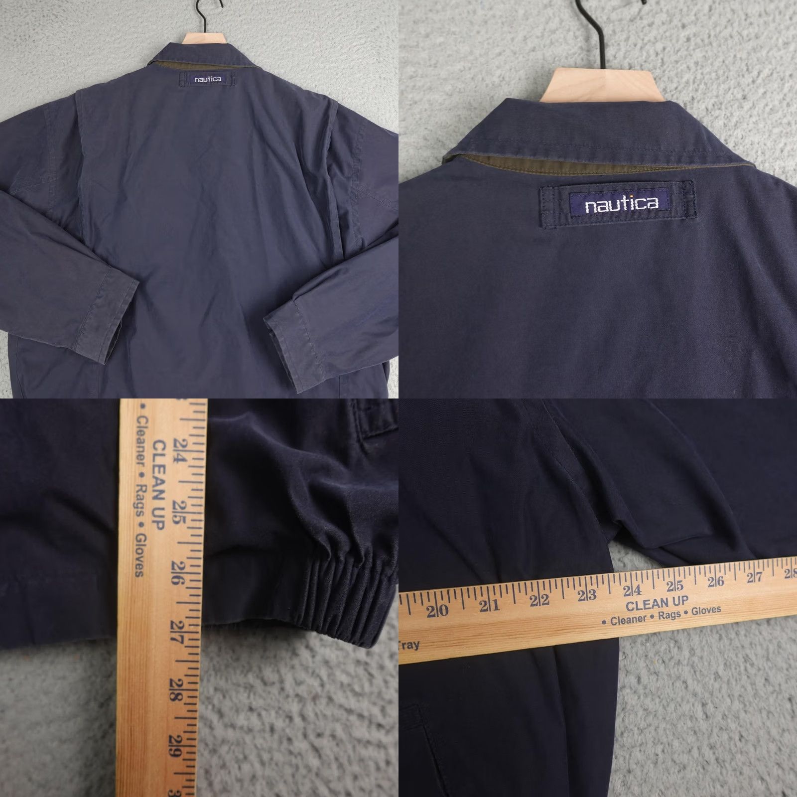 Nautica VINTAGE Nautica Jacket Mens XL Navy Blue Plaid Lined Windbreaker Outdoor 90s Size US XL / EU 56 / 4 - 9 Thumbnail