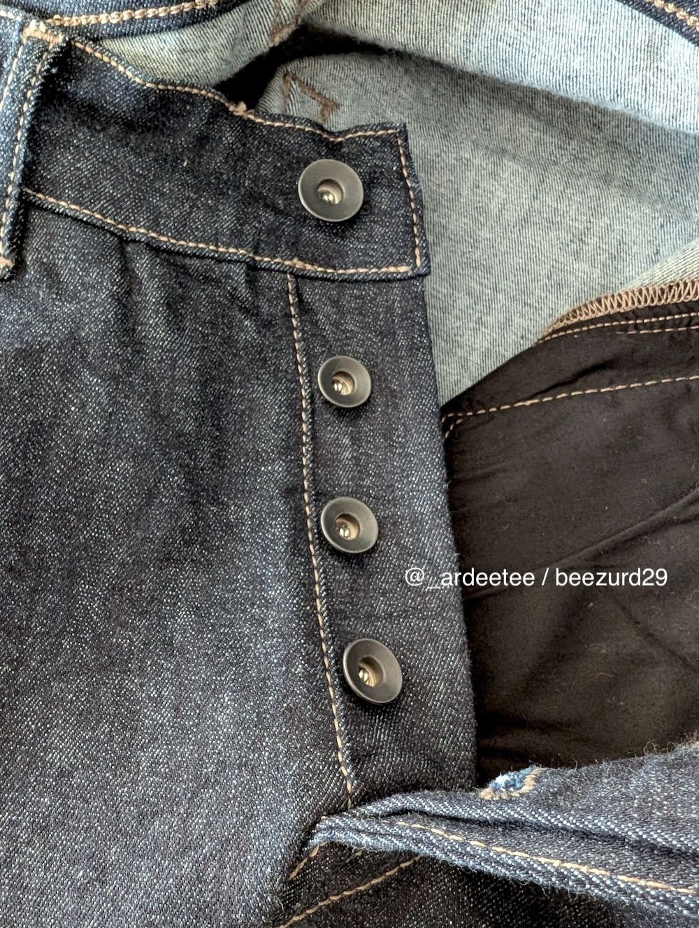 Rick Owens Drkshdw *NEW* RAW DETROIT CUT JEANS FW16 Size US 29 - 6 Thumbnail