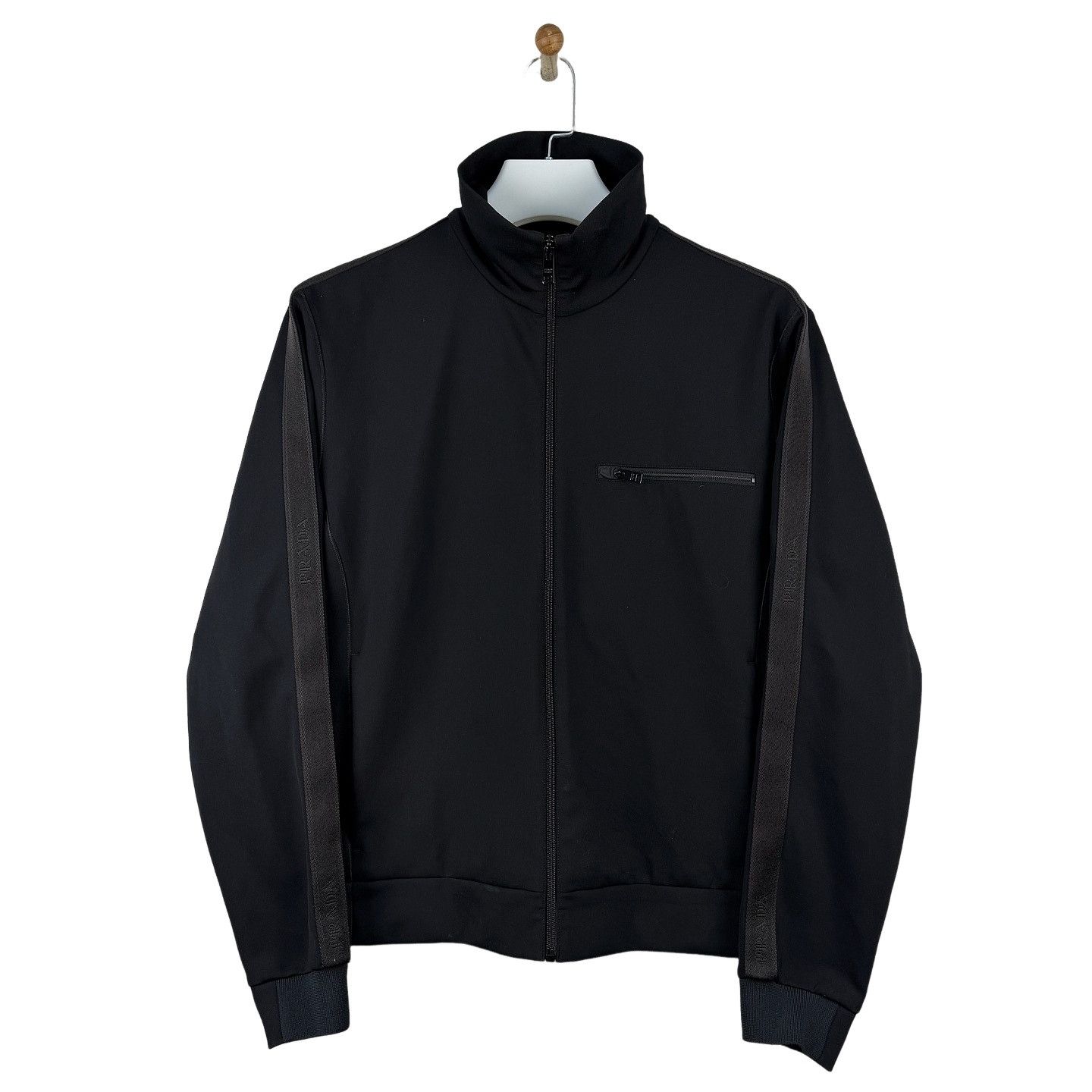 Designer × Luxury × Prada Prada SGV730 Black Nylon Zip GORE-TEX