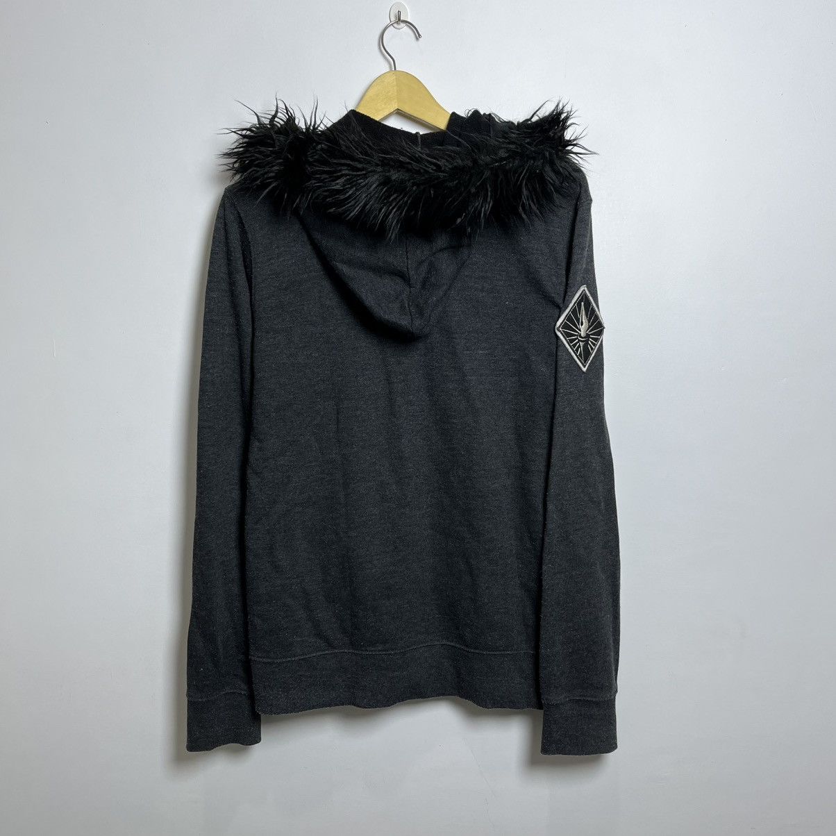 If Six Was Nine The Library Punk Grunge Faux Fur Hoodie If6w9 LgB Style Size US M / EU 48-50 / 2 - 5 Thumbnail