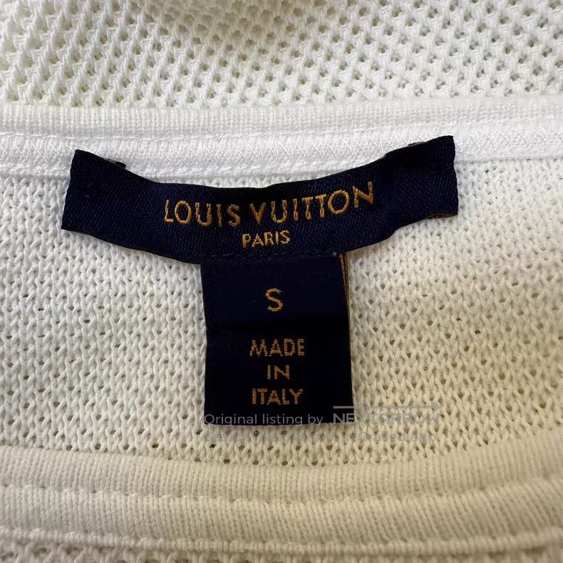 Louis Vuitton Louis Vuitton Solitaire Print White Long Sleeve Dress Size S / US 4 / IT 40 - 7 Thumbnail