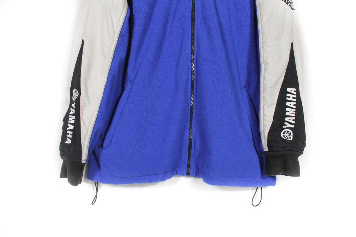 Vintage × Yamaha Yamaha Racing MG Competition Blue Fleece Jacket Size XL Size US XL / EU 56 / 4 - 9 Thumbnail