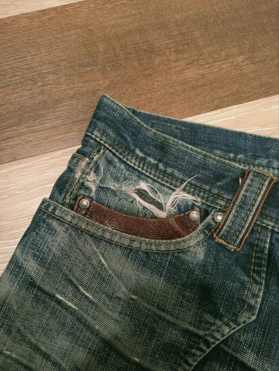 Nicole Club VINTAGE NICOLE CLUB JAPAN DISTRESSED JEANS Size US 33 - 4 Thumbnail