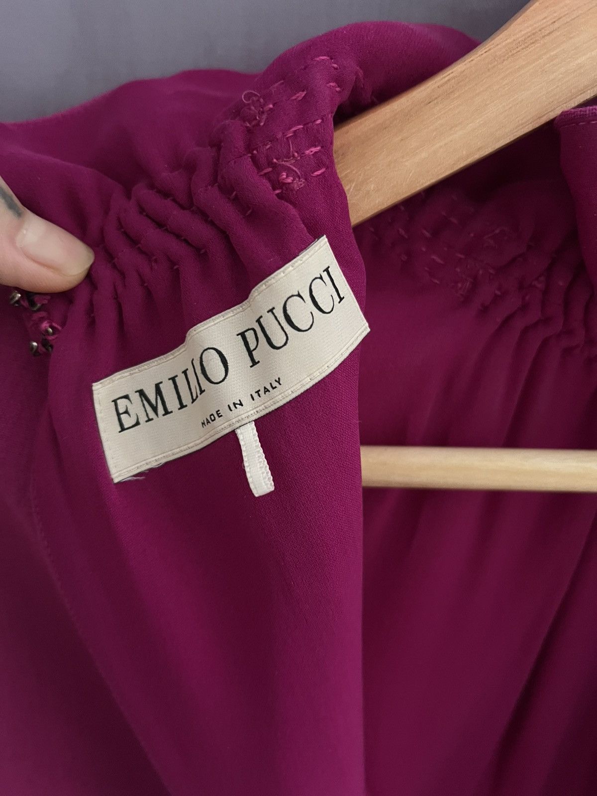 Emilio Pucci Emilio Pucci fuchsia dress xs fit S Size XS / US 0-2 / IT 36-38 - 3 Thumbnail
