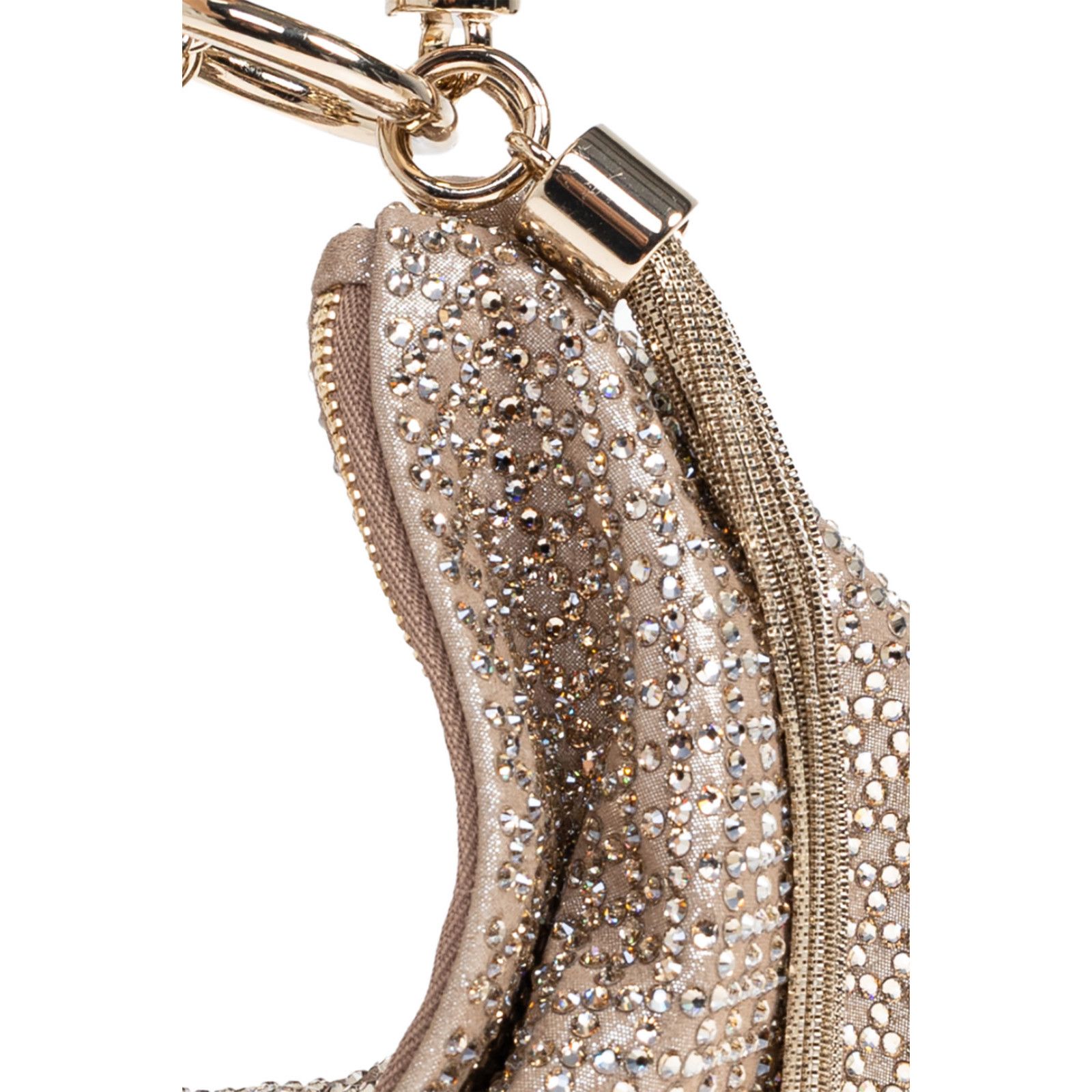 Jimmy Choo JIMMY CHOO Callie Gold Crystal Handbag New & Authentic Size ONE SIZE - 7 Thumbnail