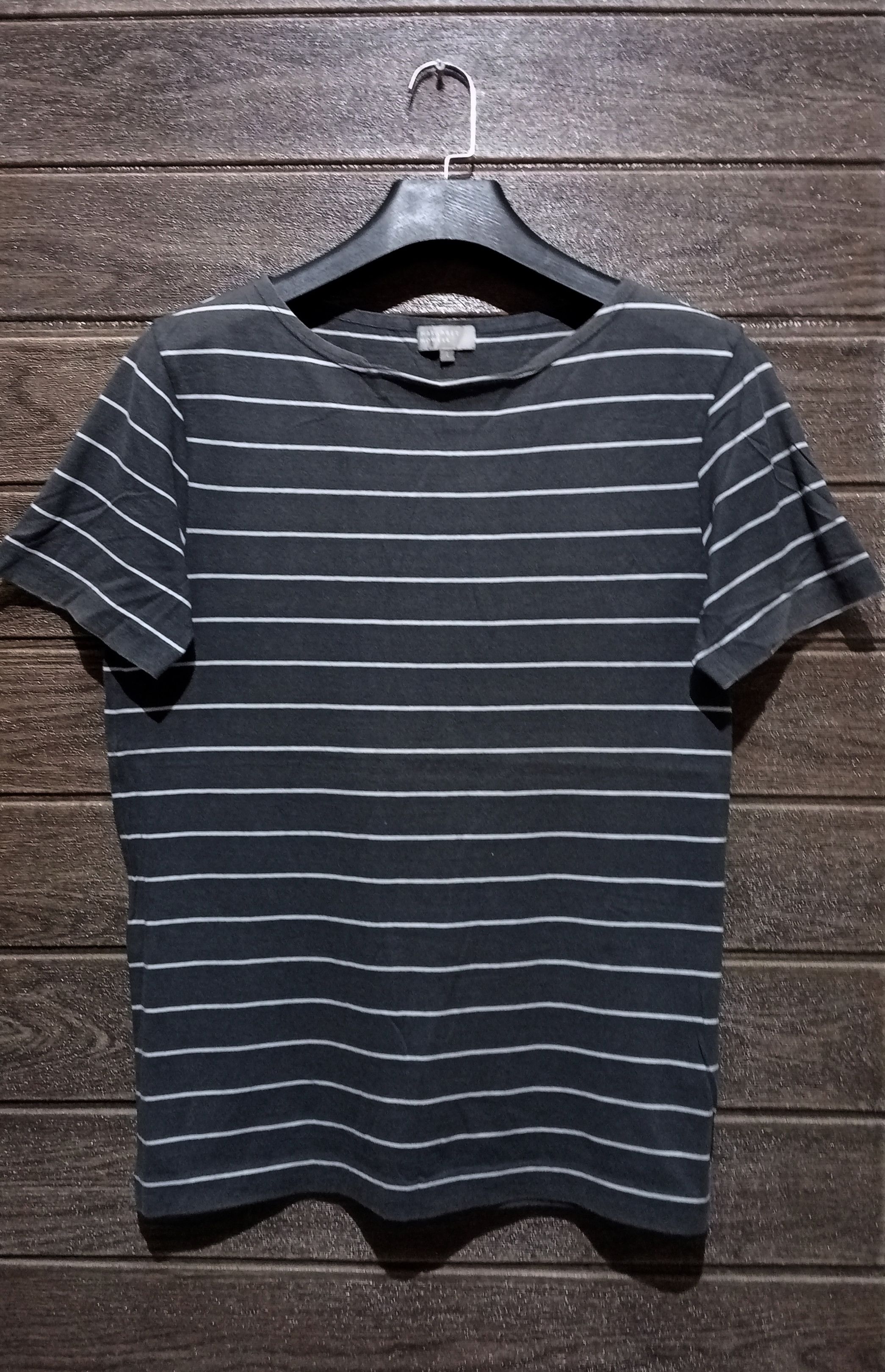Margaret Howell Vintage Single Stitch Margaret Howell Stripe Tee Size L / US 10 / IT 46 - 1 Thumbnail