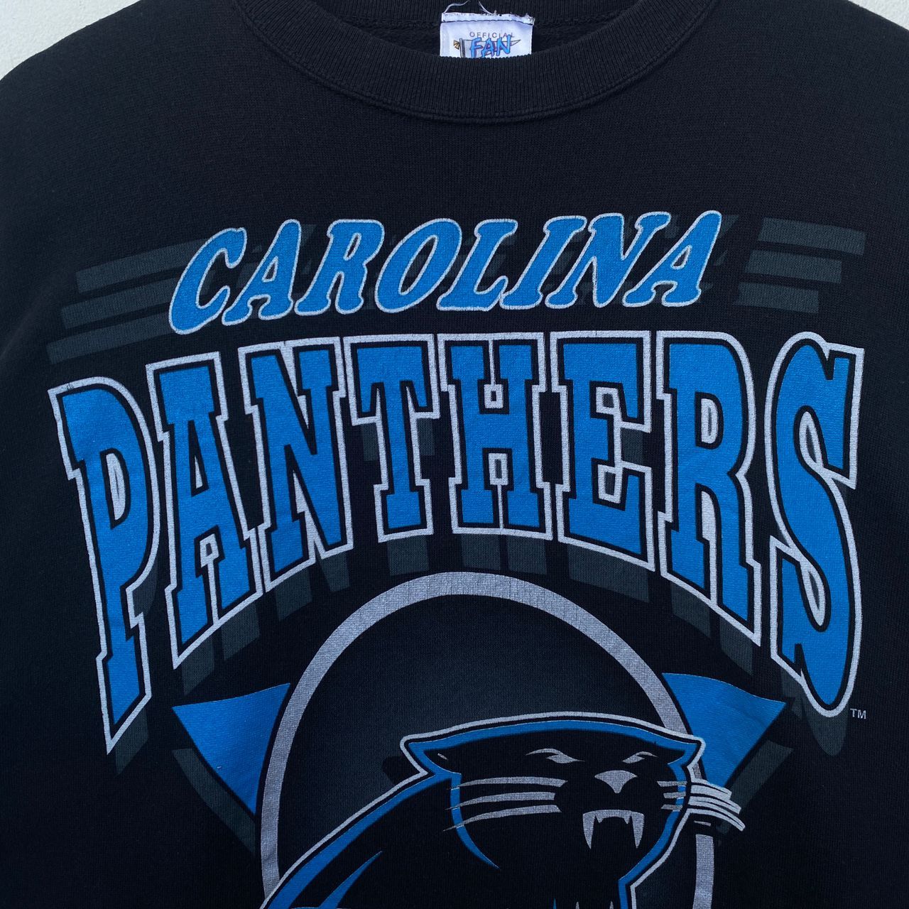 NFL × Vintage VINTAGE 1993 CAROLINA PANTHERS NFL SWEATSHIRT XL PULLOVER Size US XL / EU 56 / 4 - 7 Thumbnail