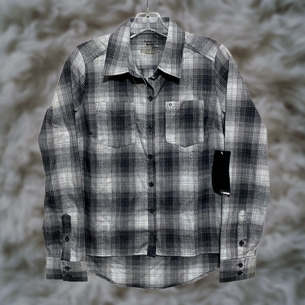 Hurley Hurley x Nike Dri-FIT Wilson Flannel Button Shirt Womens XS Plaid Grunge Surf Casual Womens XS Grunge Preppy Size XS / US 0-2 / IT 36-38 - 1 Thumbnail