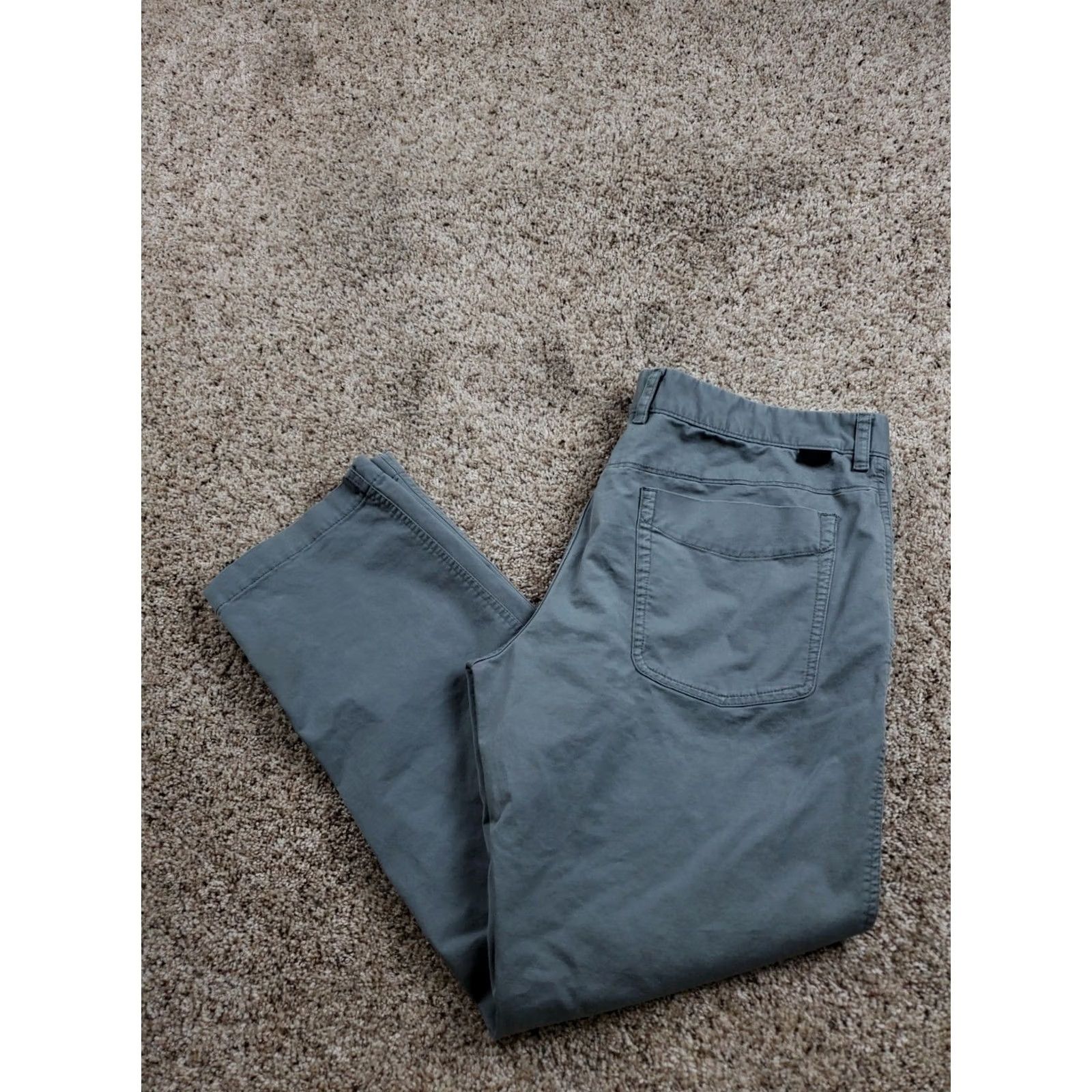 The North Face The North Face Chino Pants Mens Gray Size 38 Cargo Pocket Straight Leg 30in Inseam Cotton Spandex Size US 38 / EU 54 - 2 Thumbnail