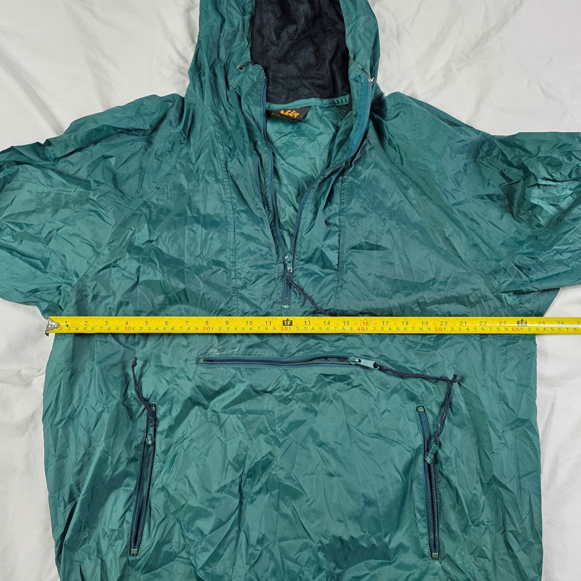 Rei Vintage REI Mens Large Green Anorak Nylon Pullover Hooded Ja Size US L / EU 52-54 / 3 - 7 Thumbnail