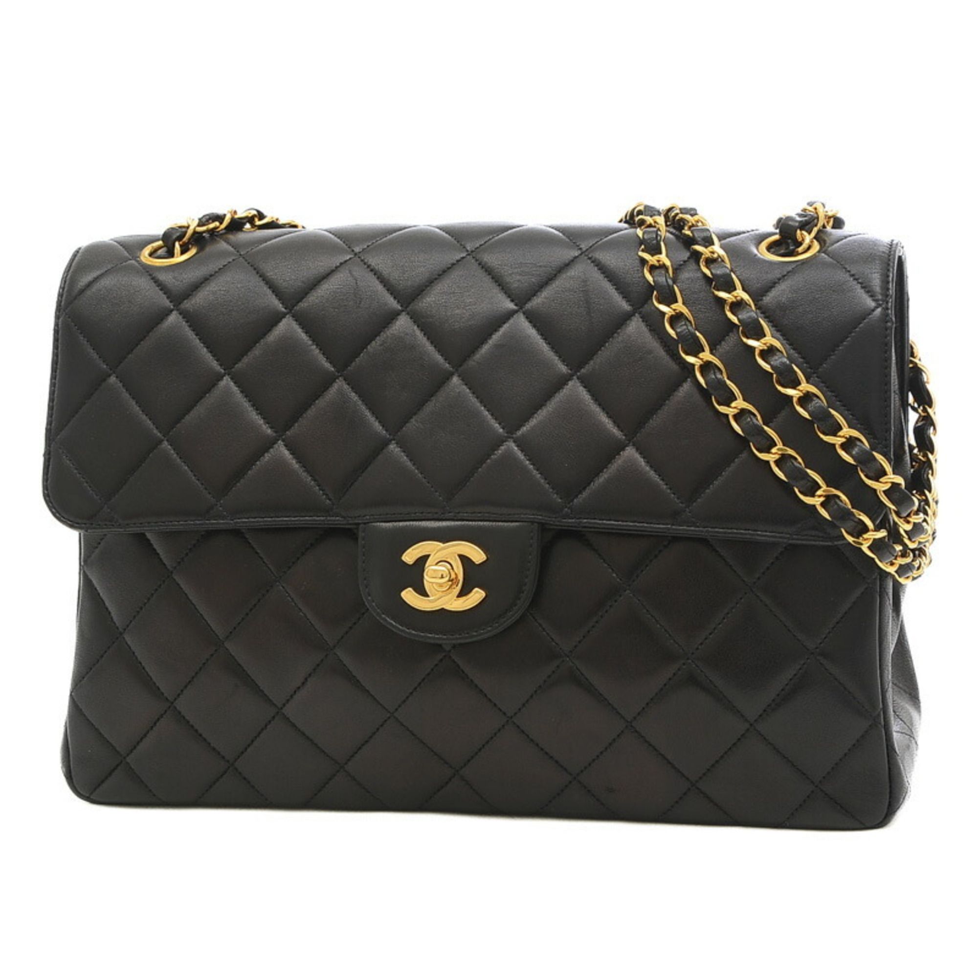 Chanel Chanel W Face Matelasse Double Sided Flap Chain Shoulder
