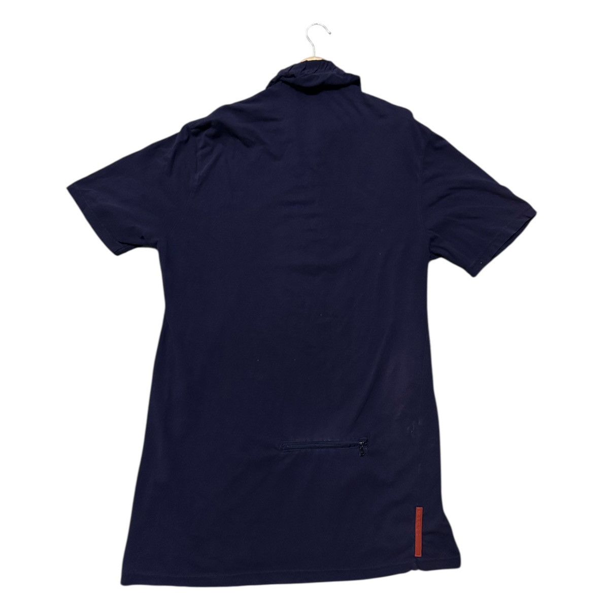 Prada Prada collar zipper strech shirts Size L / US 10 / IT 46 - 4 Thumbnail