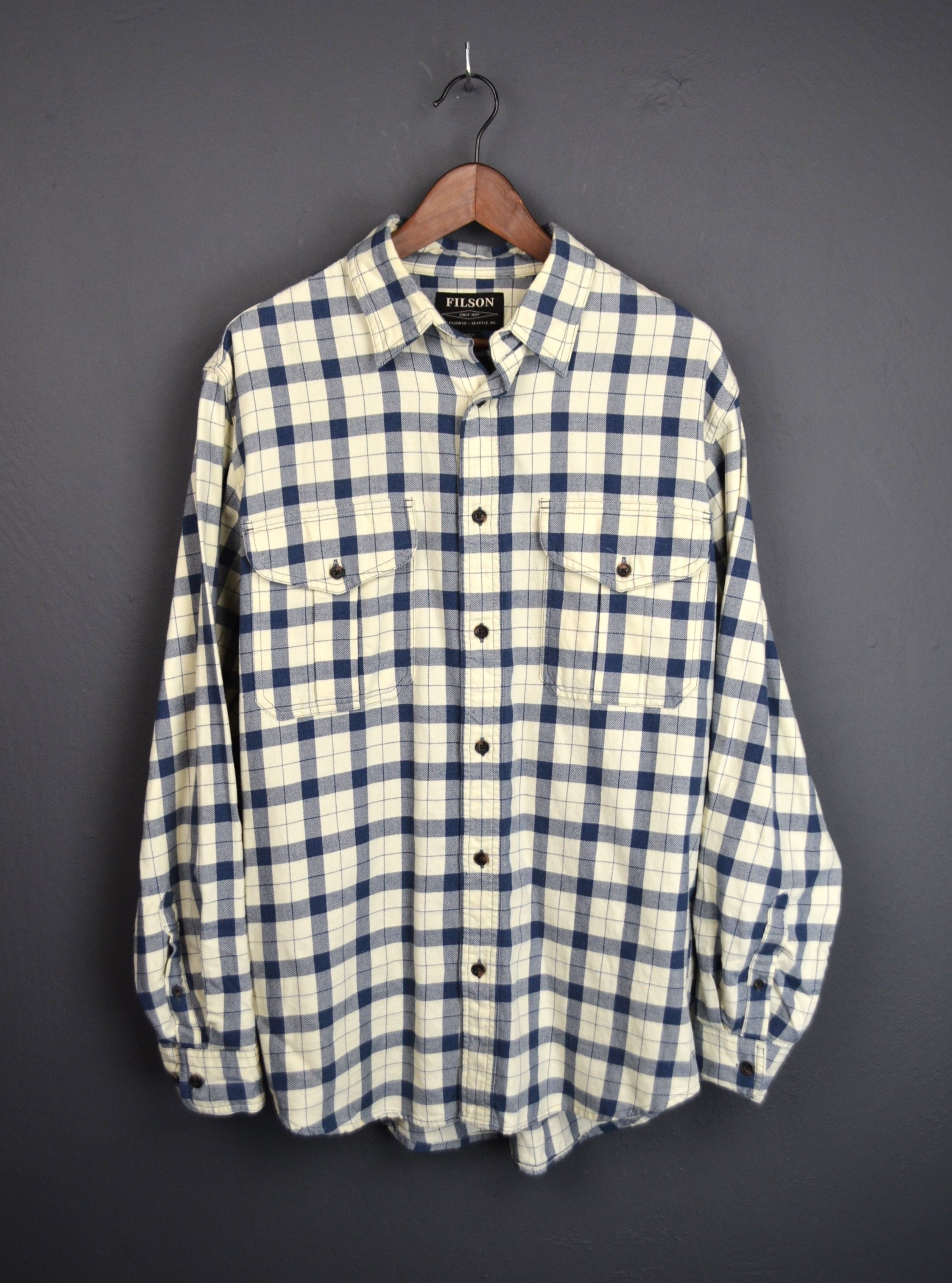 Filson Filson - Alaskan Guide Checked Cotton-Flannel Shirt M Size US M / EU 48-50 / 2 - 3 Thumbnail
