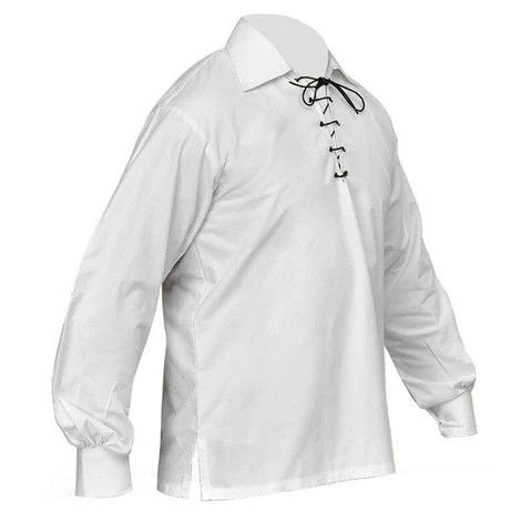 Other Jacobite Shirt White Ghillie Shirt Size US S / EU 44-46 / 1 - 2 Thumbnail