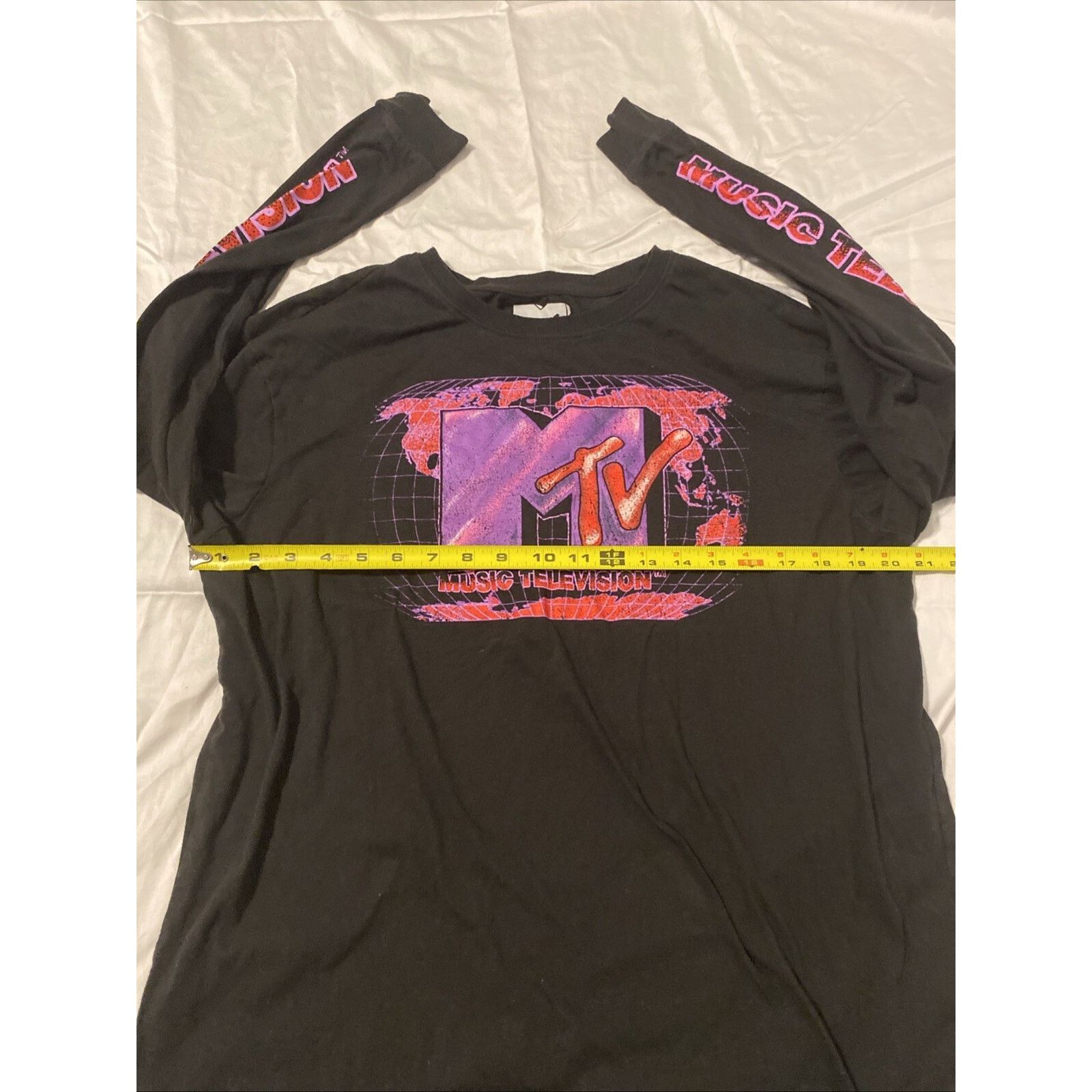 Mtv MTV Music Television Men's Large Long Sleeve Size US L / EU 52-54 / 3 - 4 Thumbnail