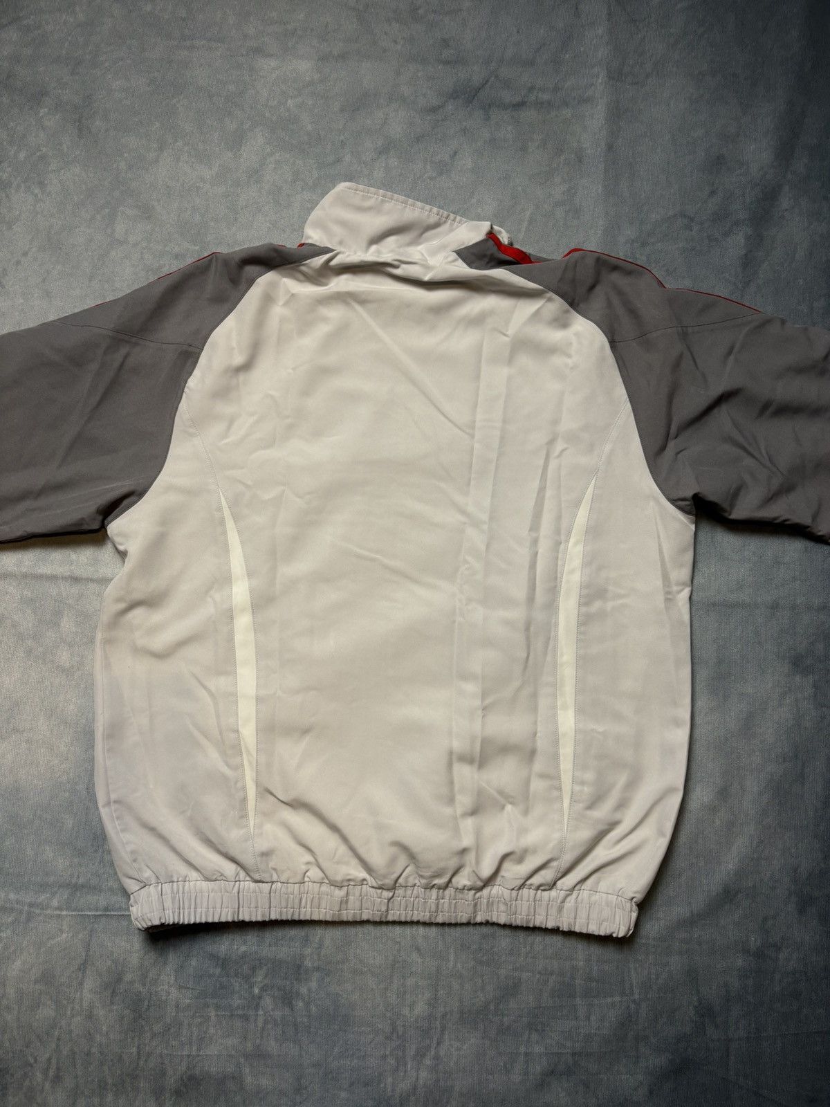 Adidas Adidas Track Jacket 2007 Grey Red – Size 164 (Fits M) Size US M / EU 48-50 / 2 - 8 Thumbnail