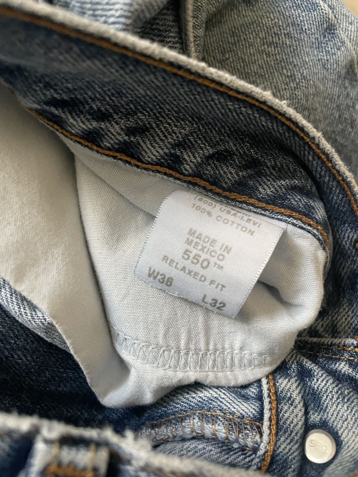 Levi's VTG Levis 550 Red Tab Relaxed Fit Tagged 36x32 Fits 36x31 Size US 36 / EU 52 - 7 Thumbnail