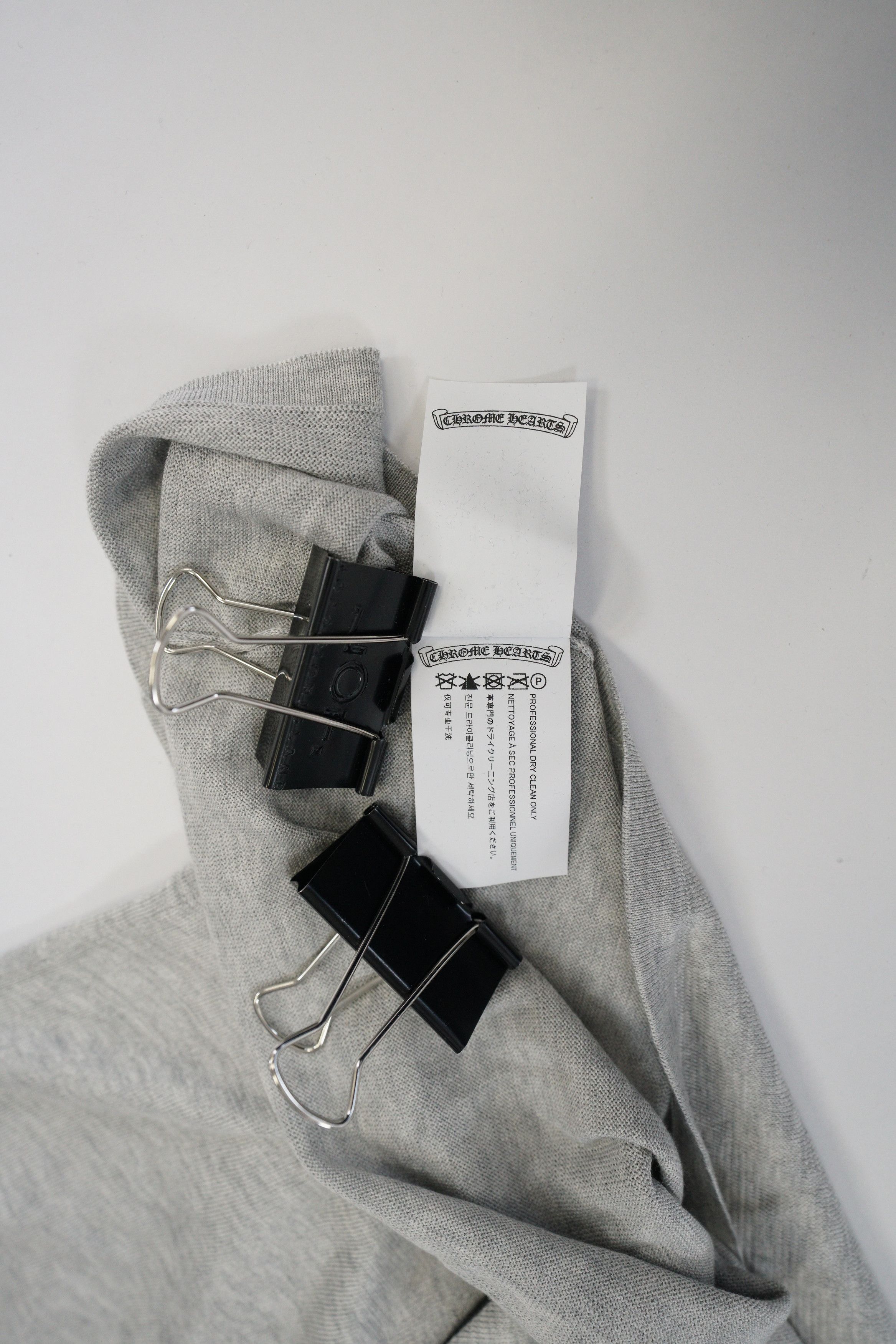 Chrome Hearts Chrome Hearts Mixed Emotions Triple Patch Long Sleeve Size US L / EU 52-54 / 3 - 9 Thumbnail