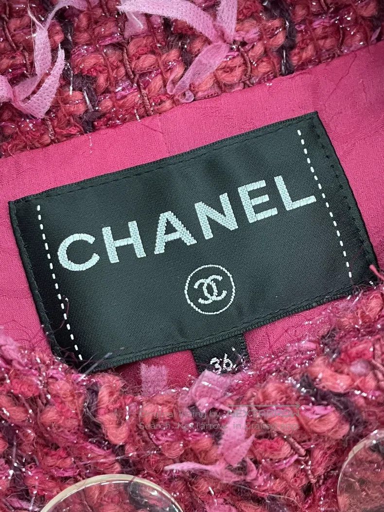 Chanel Chanel 17A Metropolis Series Red Tassel Coat Size XS / US 0-2 / IT 36-38 - 5 Thumbnail