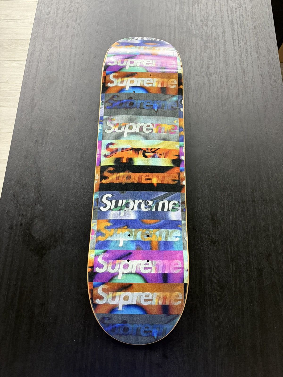 Supreme Supreme Arabic Logo skateboard Deck Black | Grailed