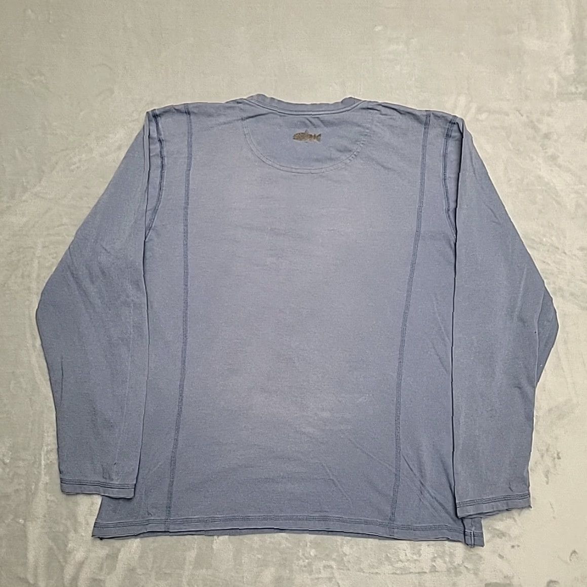 Life is Good VINTAGE Life is good T Shirt Mens XL Blue Long Sleeve Outdoor Fish Size US XL / EU 56 / 4 - 7 Thumbnail
