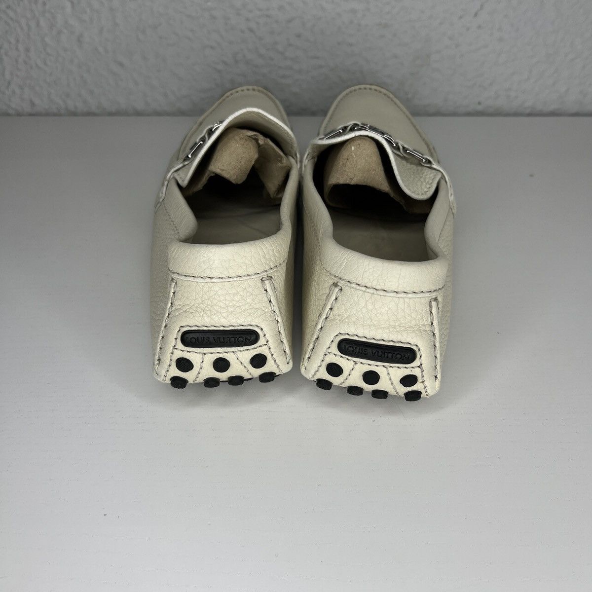 Designer × Louis Vuitton Louis Vuitton Hockenheim Moccasin Loafers Leather Shoes 9 LV Size US 9 / EU 42 - 5 Thumbnail