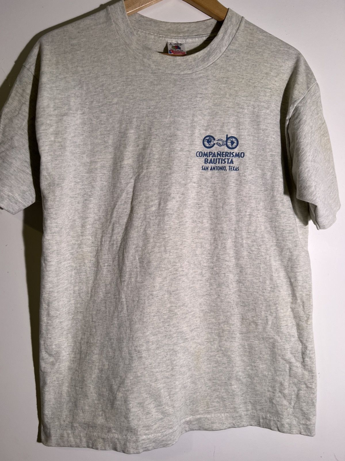 Vintage 90’s 2000’s Y2K VTG Vintage Spanish Church Jesus Christ Tee Size US L / EU 52-54 / 3 - 9 Thumbnail