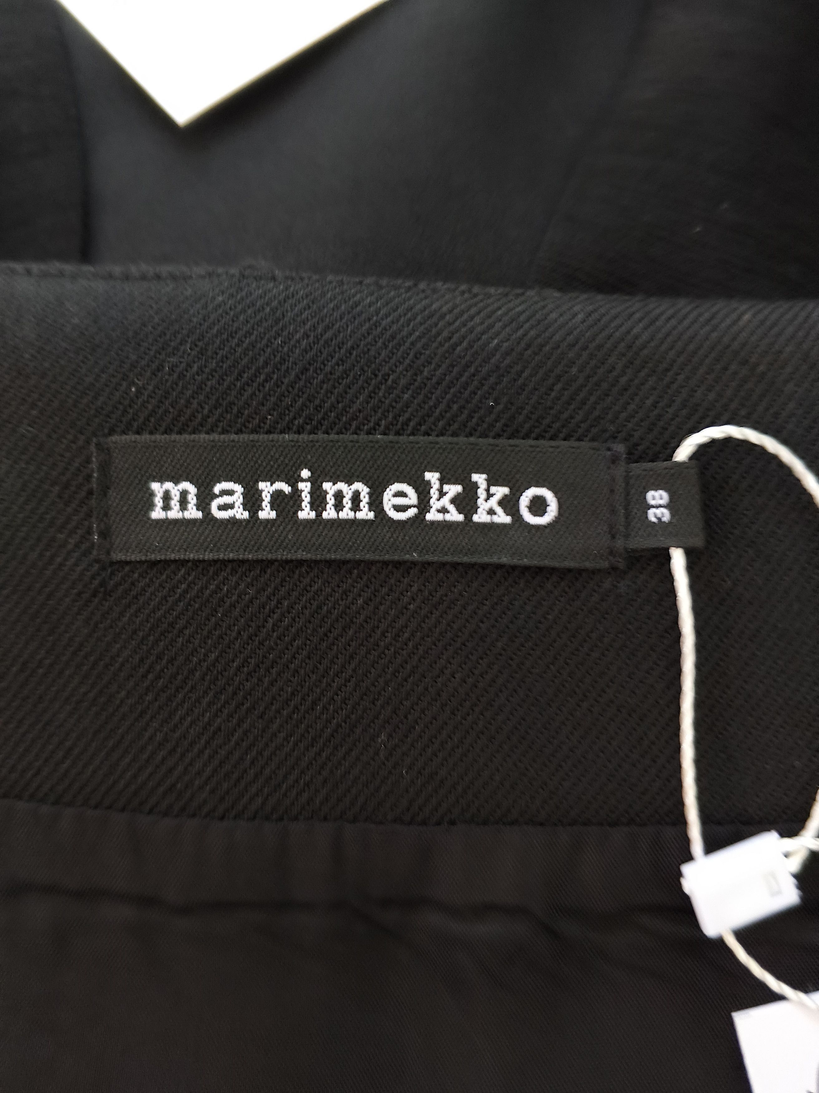 Marimekko Marimekko Black Melrose Midi skirt Size 38" / US 16 / IT 52 - 8 Thumbnail