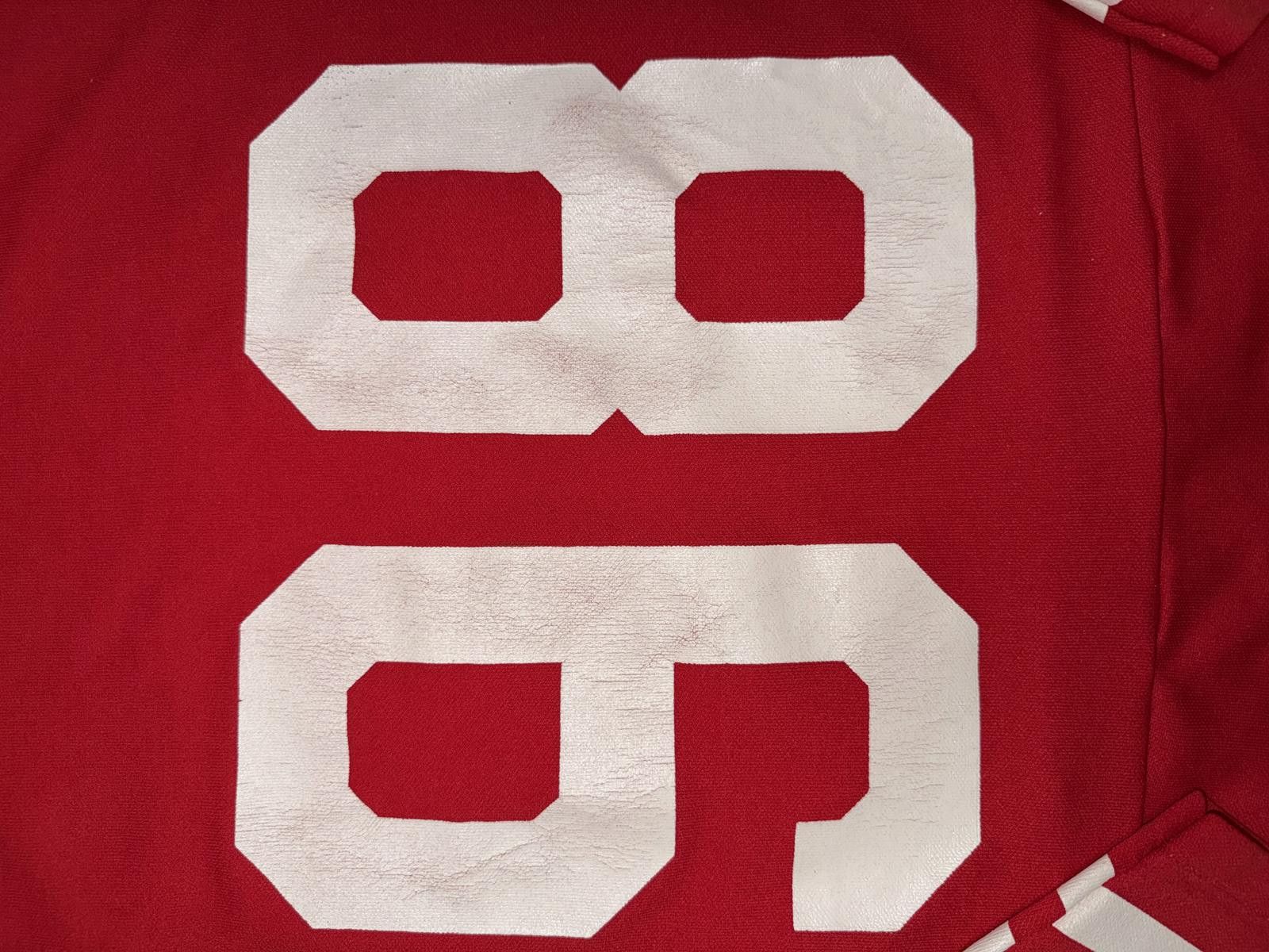 NFL Vintage 70s Rawlings NFL Red Jersey Size ONE SIZE - 7 Thumbnail
