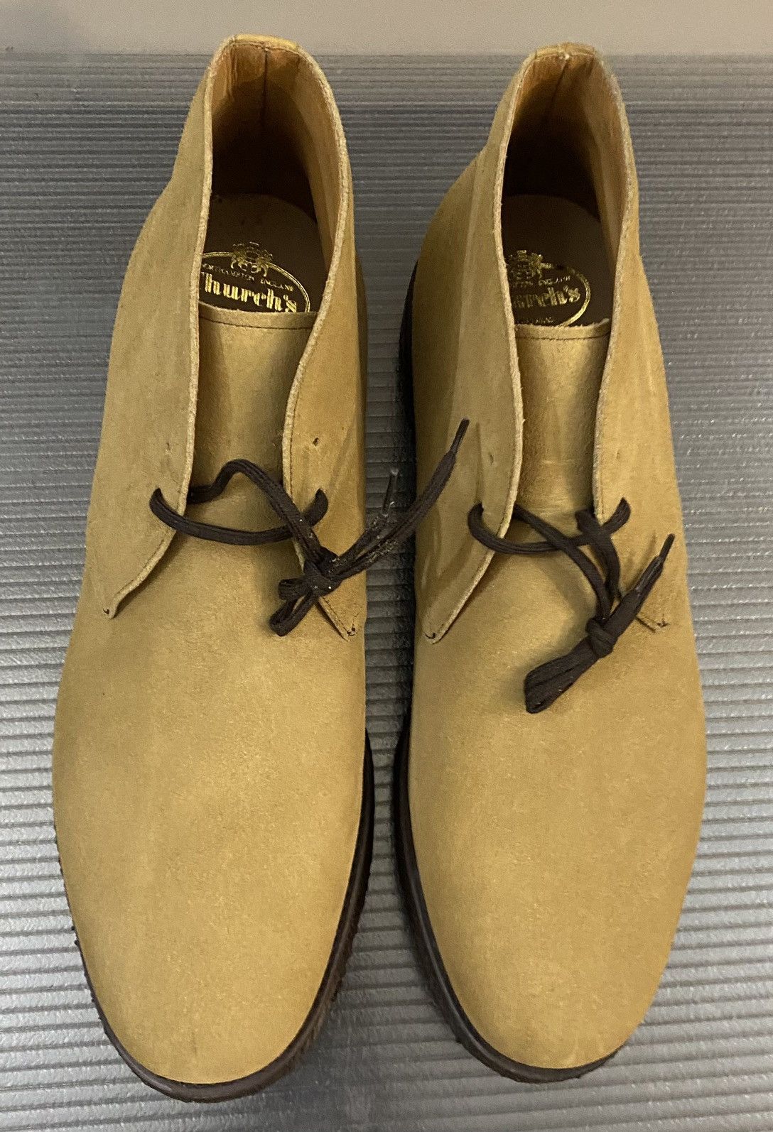 Church's Churchs 🏴󠁧󠁢󠁥󠁮󠁧󠁿 desert castoro suede Ryder chukka boots 12.5 NEW Size US 12.5 / EU 45-46 - 9 Thumbnail