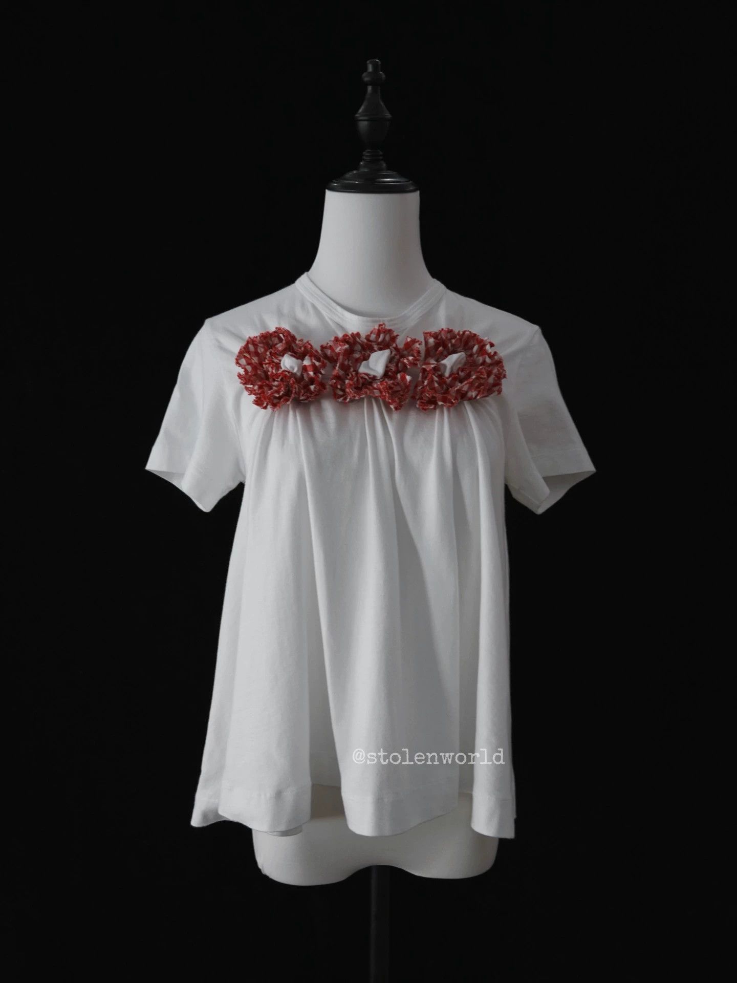 Comme des Garcons comme des garcons check gathered tricot top size S Size S / US 4 / IT 40 - 5 Thumbnail
