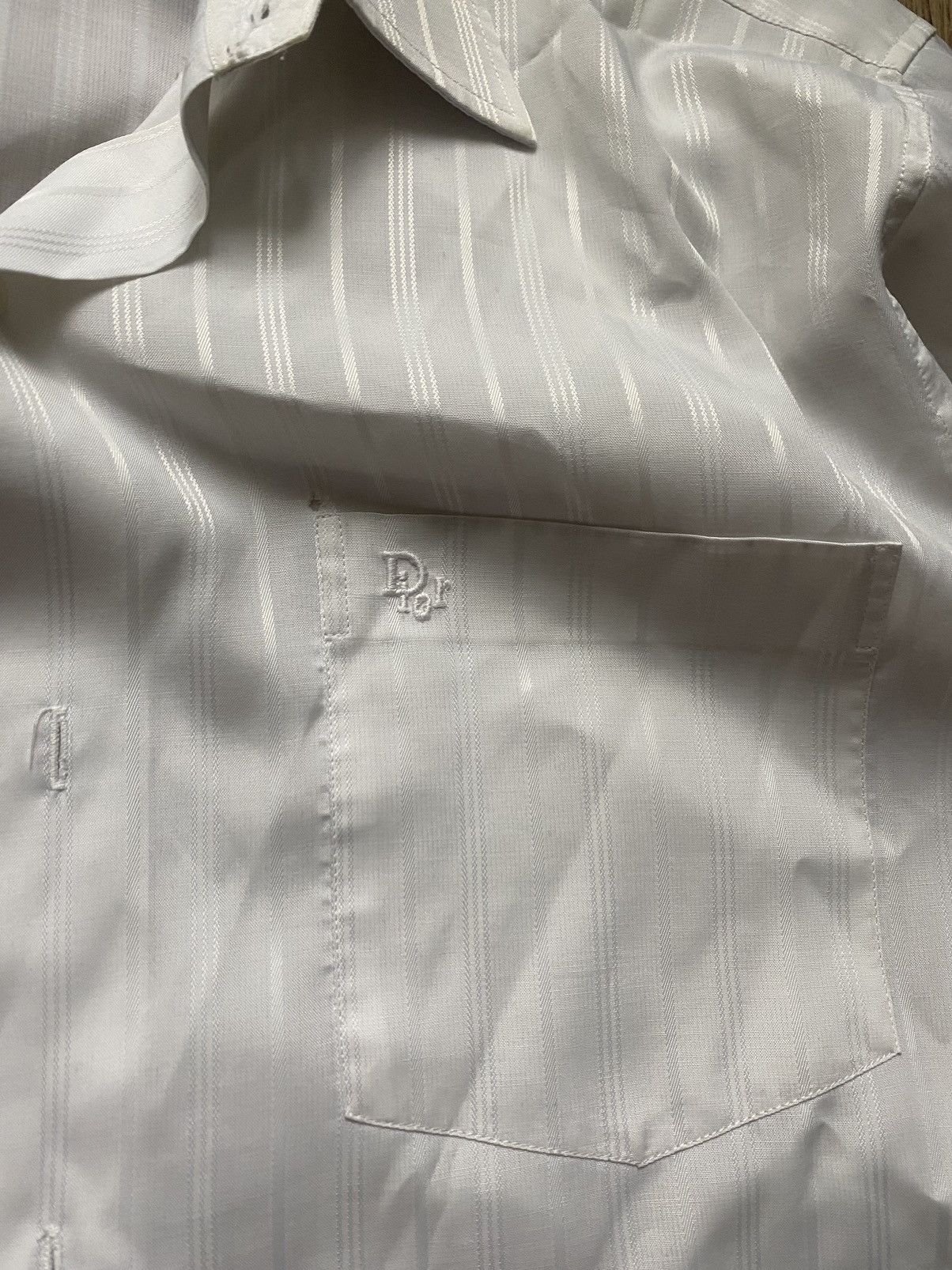 Christian Dior Monsieur × Vintage Vintage 90’s Christian Dior pocket logo slik shirt Size US L / EU 52-54 / 3 - 4 Thumbnail