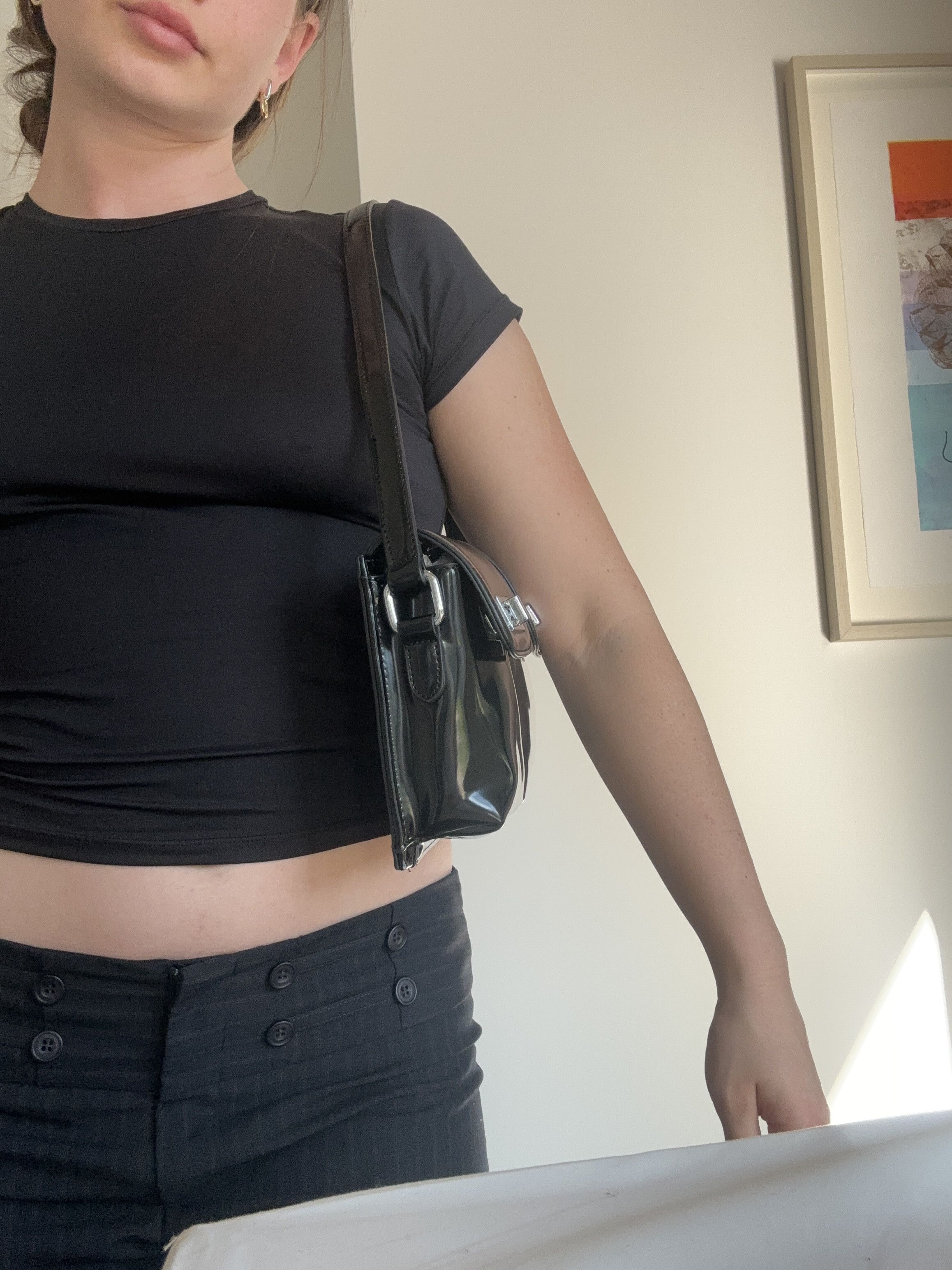 By Far Black billy bag look alike. Size ONE SIZE - 4 Thumbnail