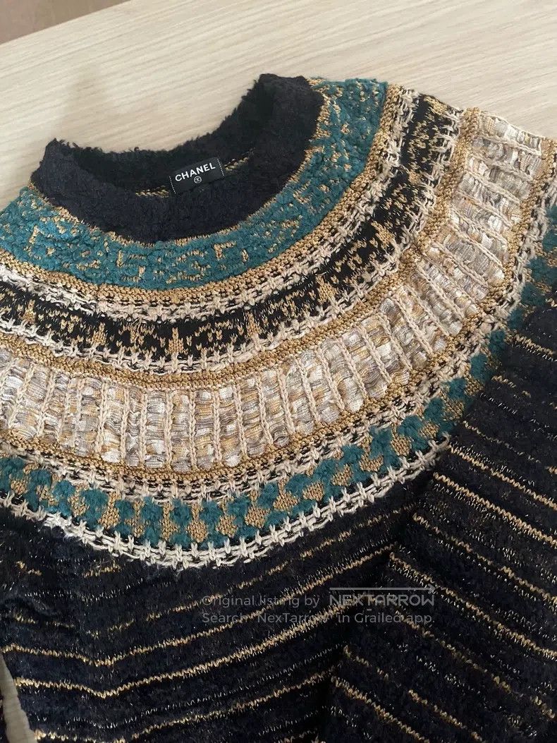Chanel Chanel Classic dresses of the Egyptian series Size XS / US 0-2 / IT 36-38 - 4 Thumbnail