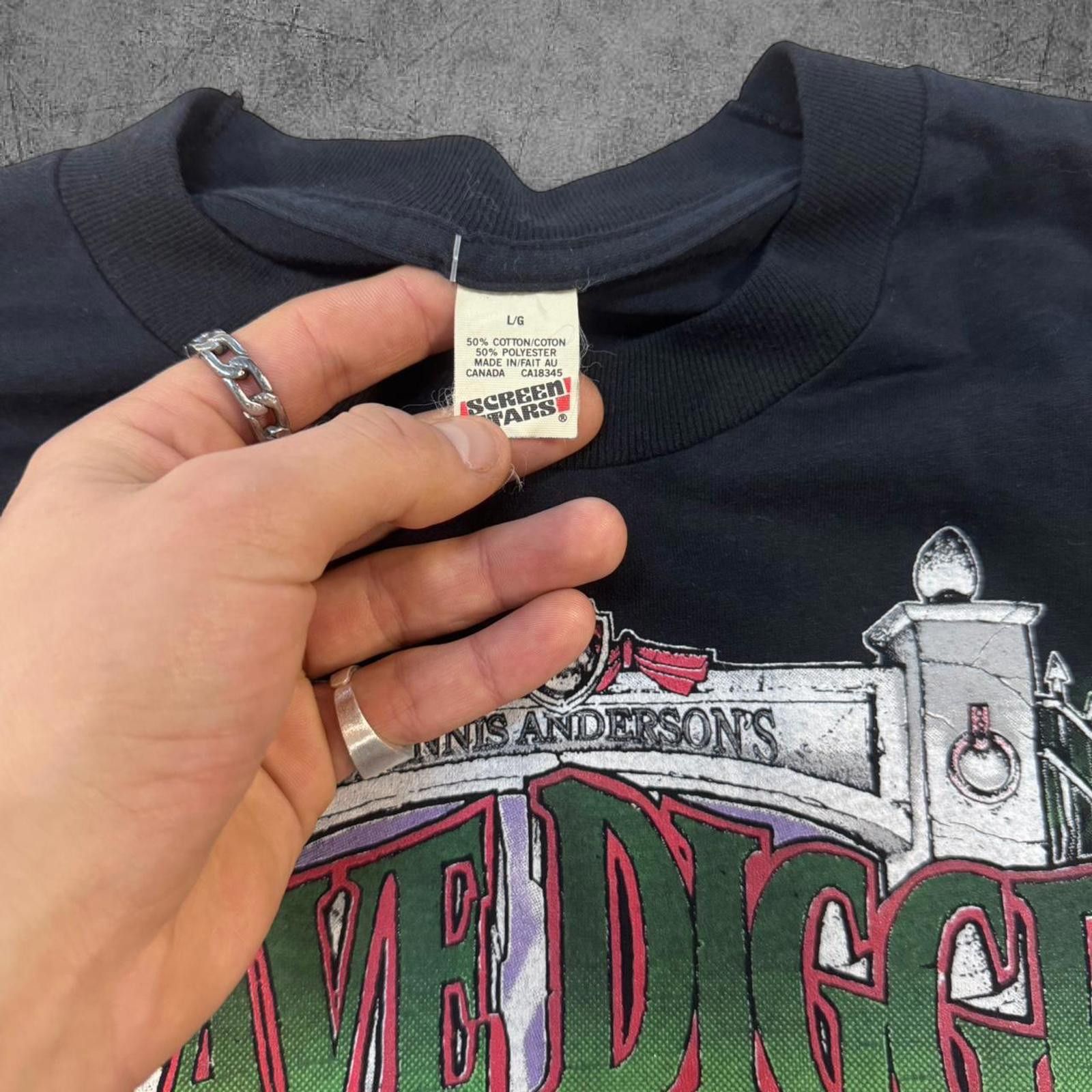 Vintage 1995 Grave Digger Monster Truck Tour Tee Size US L / EU 52-54 / 3 - 5 Thumbnail