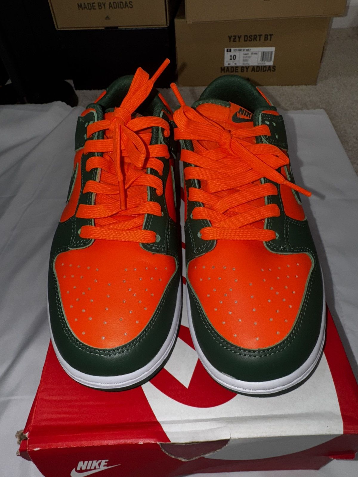 Nike Nike Dunk Low 'Miami Hurricanes' Size US 9 / EU 42 - 1 Thumbnail