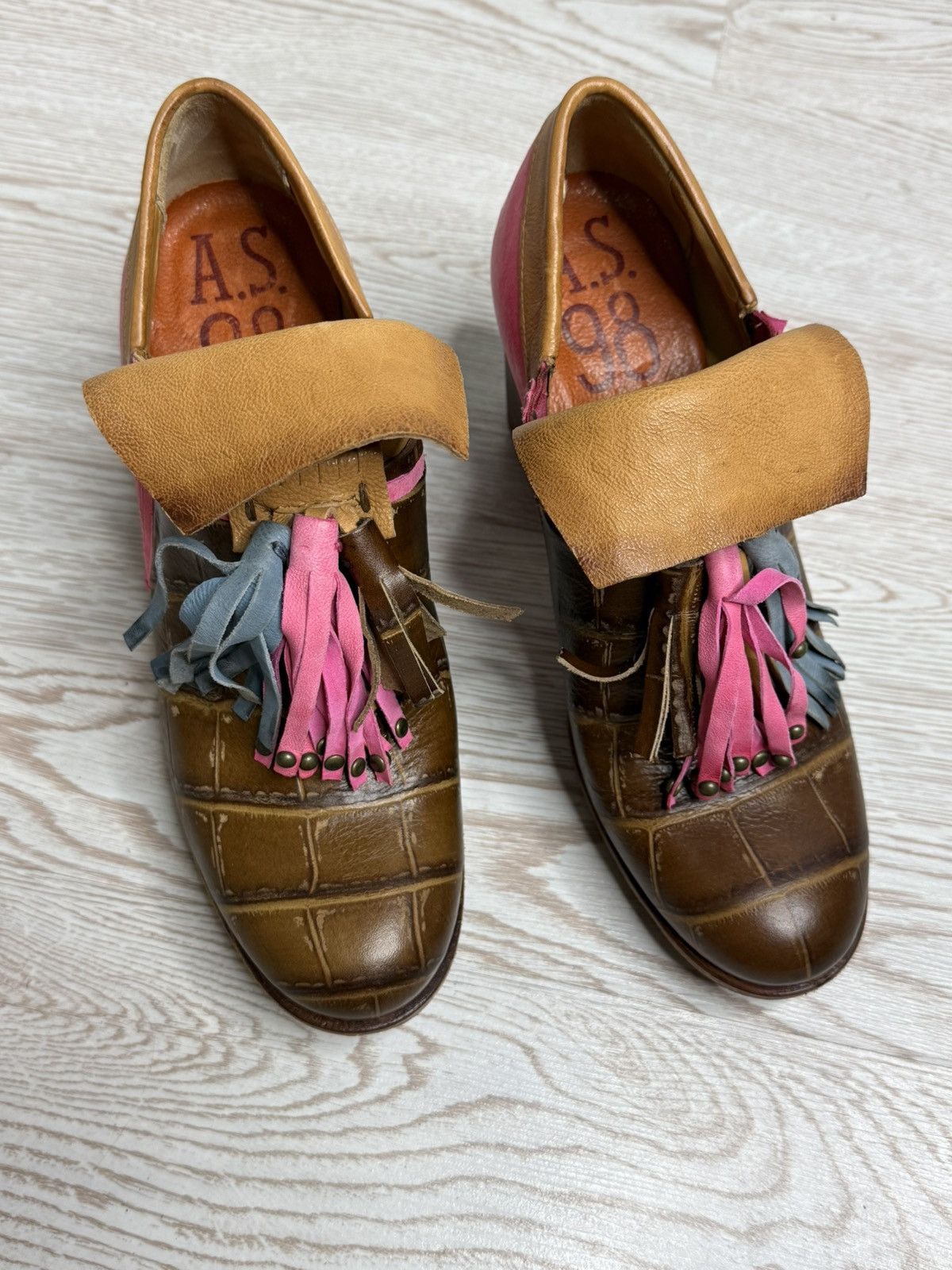 A.S.98 A.S. 98 BOHO-CHIC SHOES size 40 Size US 10 / IT 40 - 4 Thumbnail