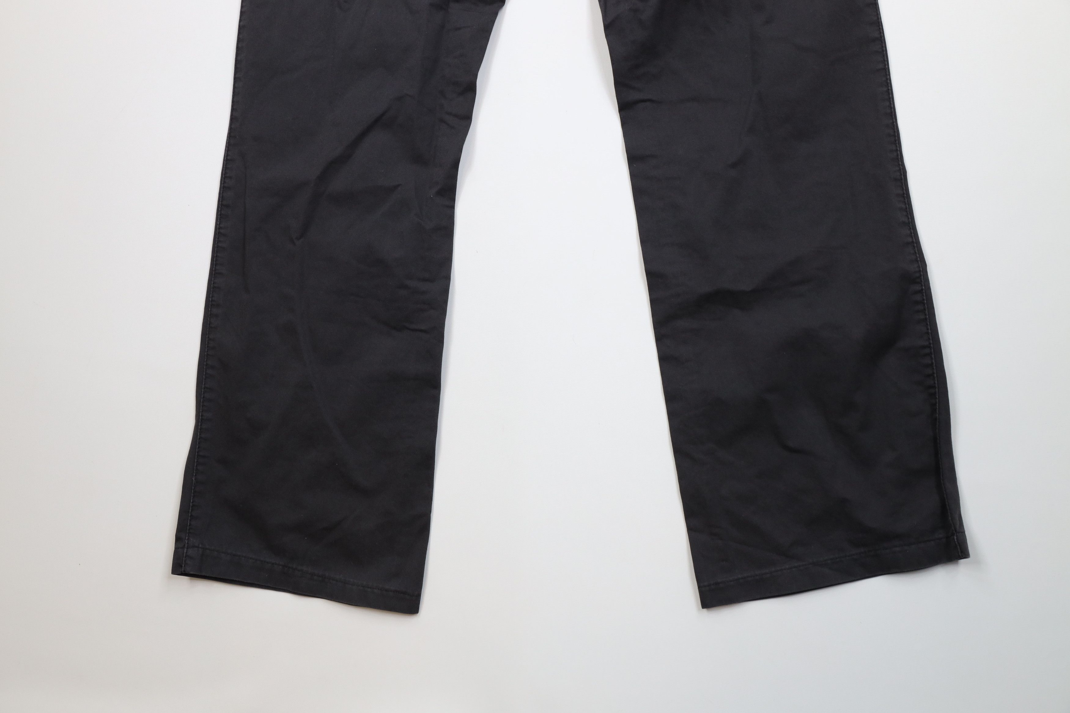 Esprit Vintage 90s Y2K Esprit Flared Wide Leg Pants Gray Cotton Size US 32 / EU 48 - 11 Thumbnail
