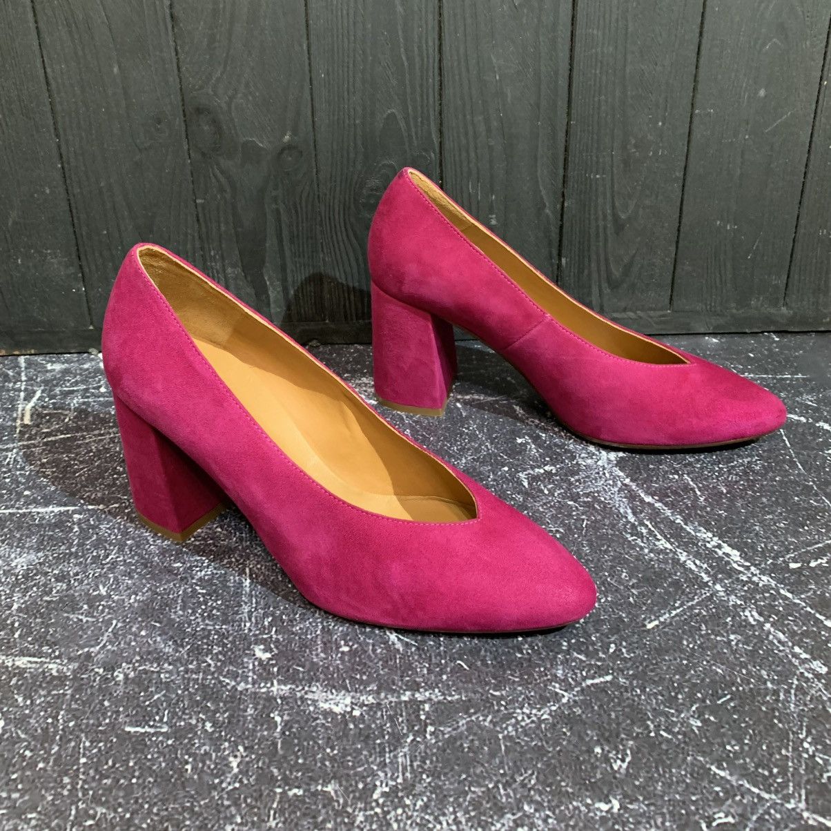 Sezane SOULIERS SEZANE Suede Women’s Heels Size 39 Size US 9 / IT 39 - 4 Thumbnail