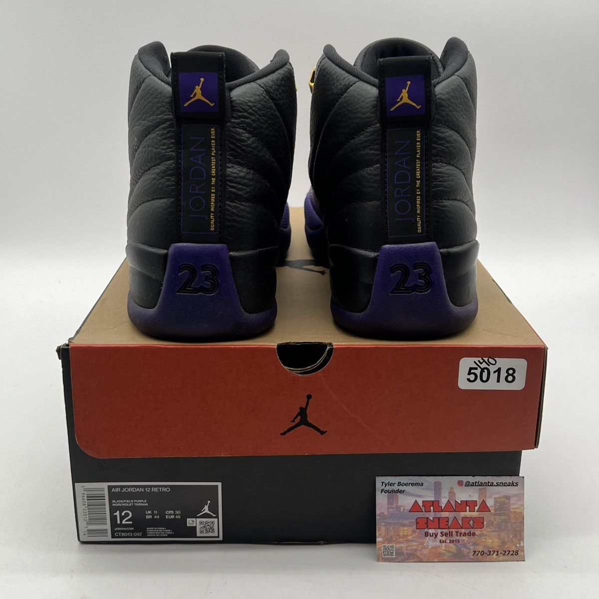 Jordan Brand Air Jordan 12 field purple Size US 12 / EU 45 - 3 Thumbnail
