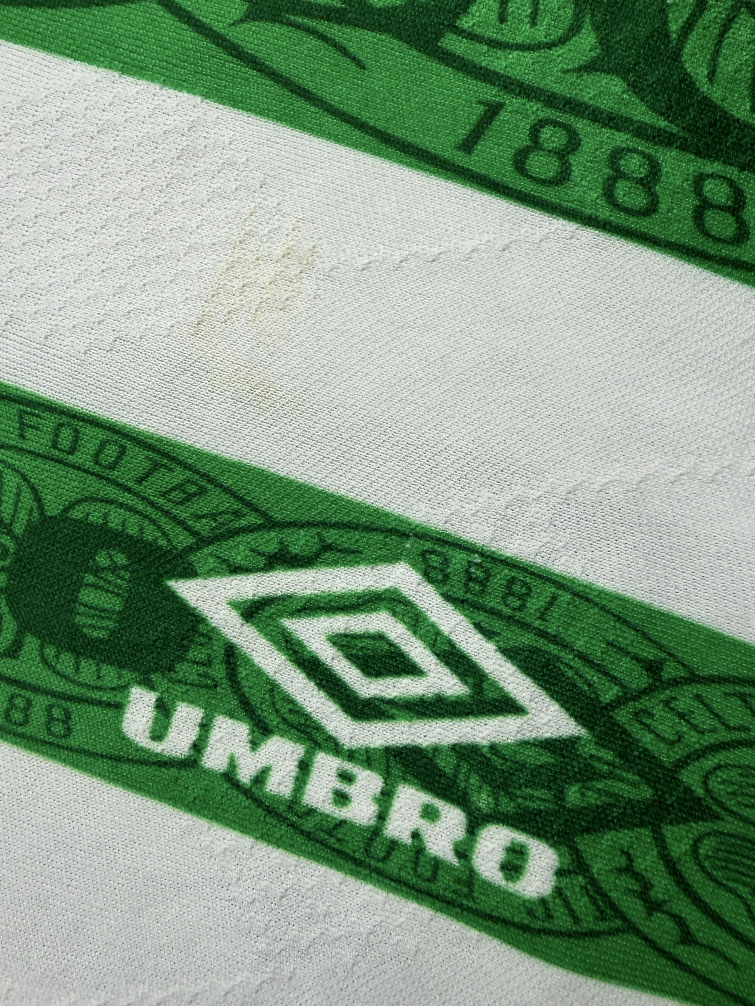 Umbro Celtic Home Jersey Shirt 1995 - 1997 Size US XL / EU 56 / 4 - 11 Thumbnail