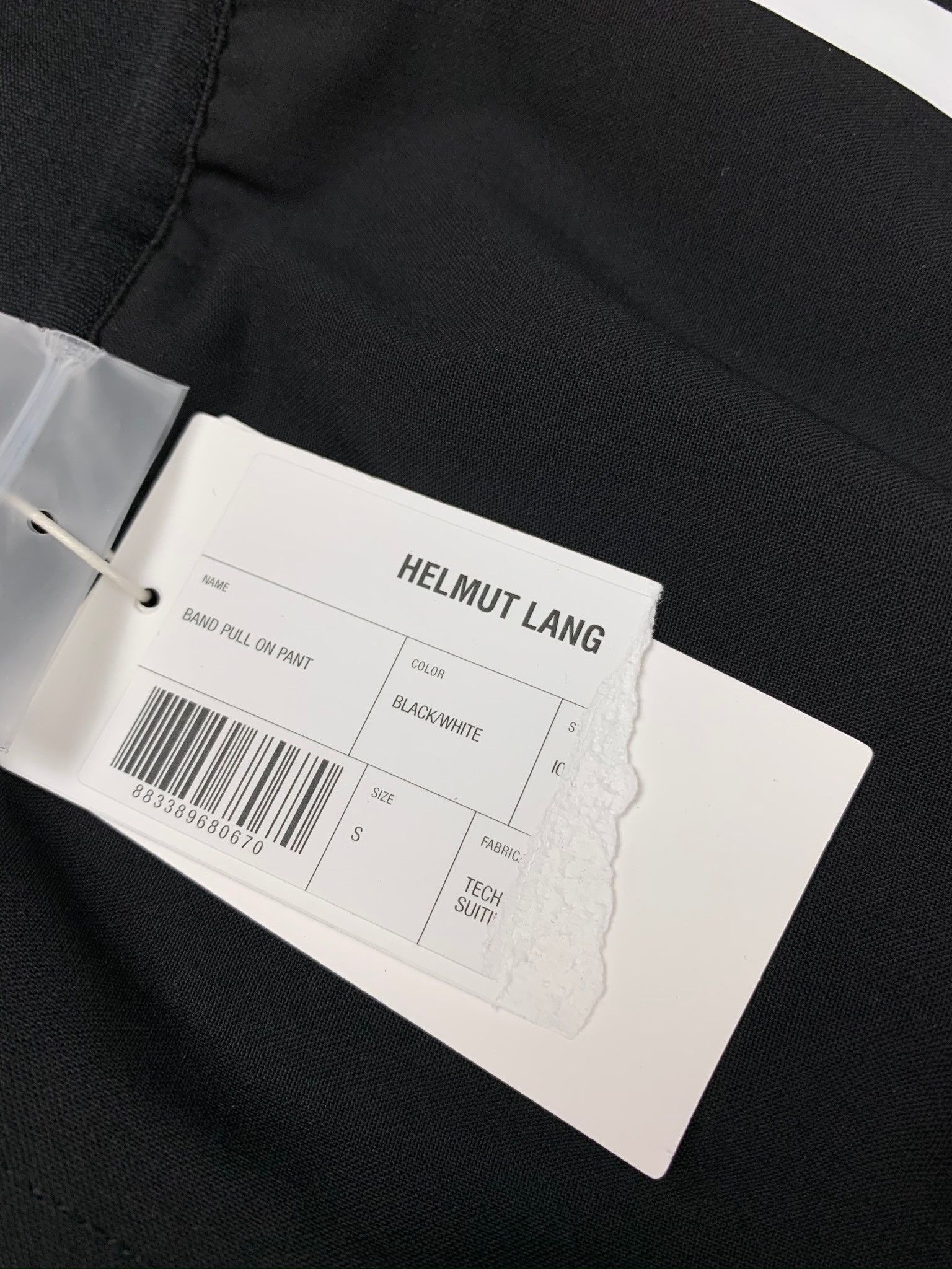 Helmut Lang 🔥65% OFF🔥 [SALE] Helmut Lang Band Pull On Black Pants Size US 30 / EU 46 - 13 Thumbnail