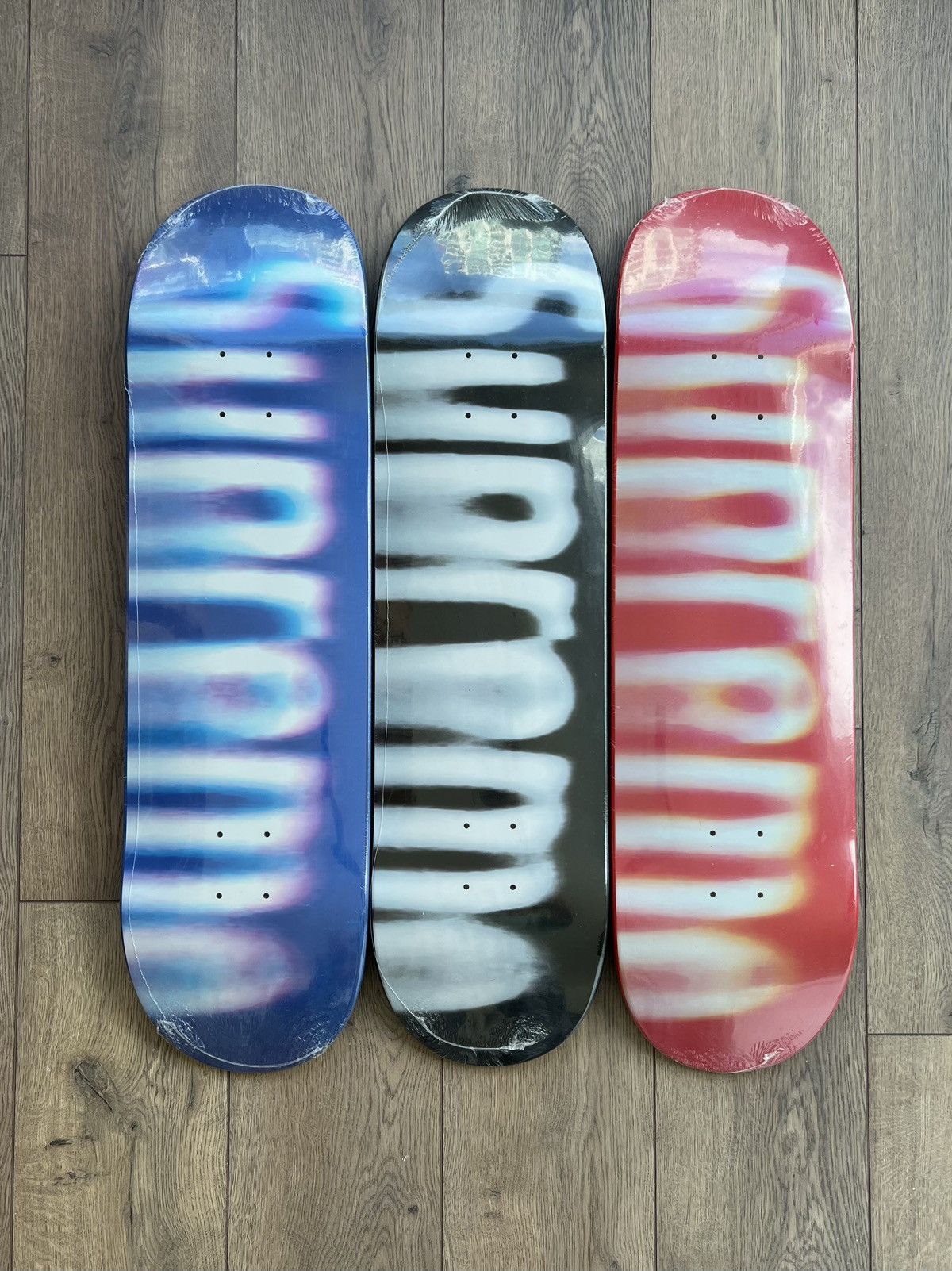 Supreme FW23 Supreme Blurred Logo Skateboard Deck Complete Set Size ONE SIZE - 3 Thumbnail