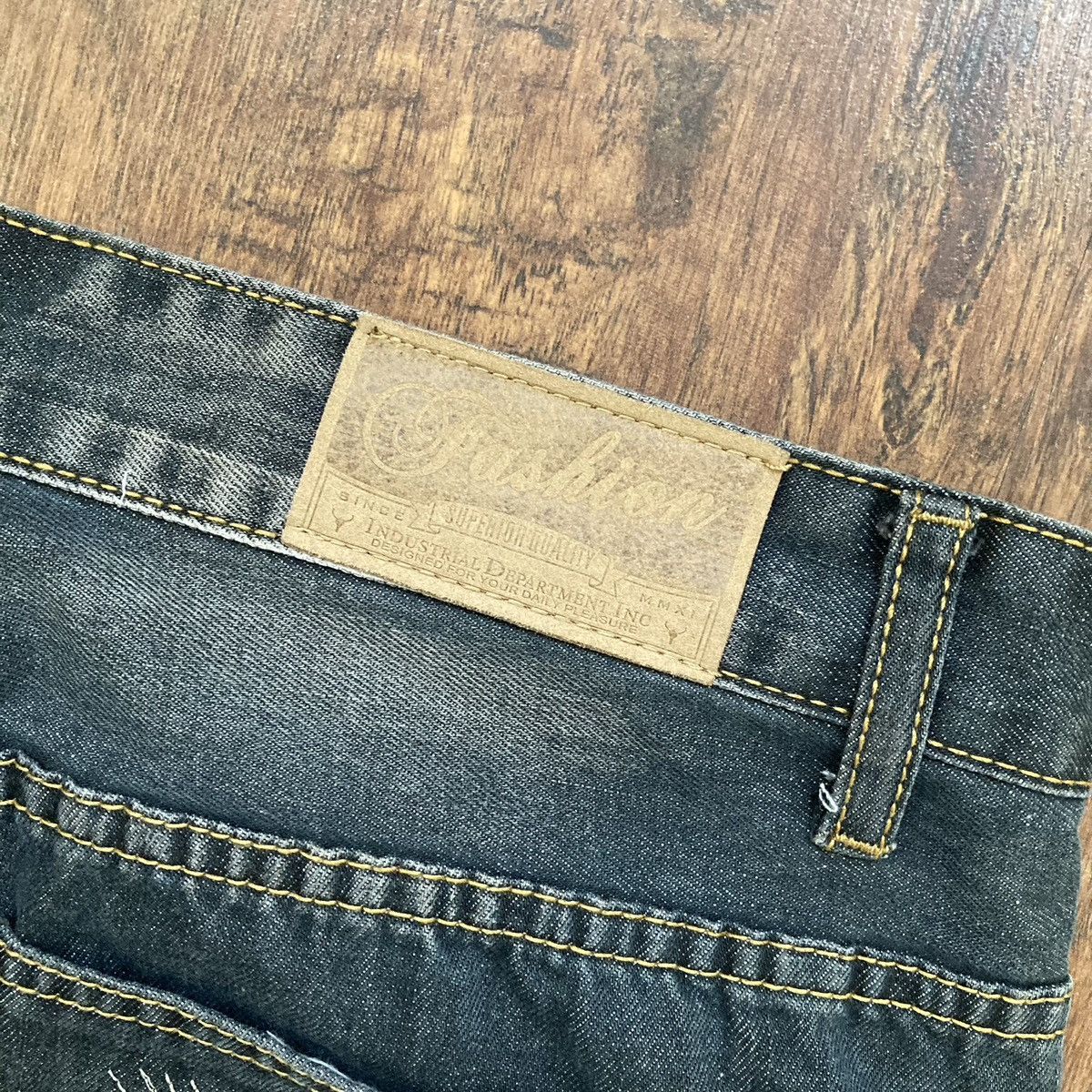 Vintage Y2k Jeans Denim Acne Style Distressed Size US 34 / EU 50 - 6 Thumbnail