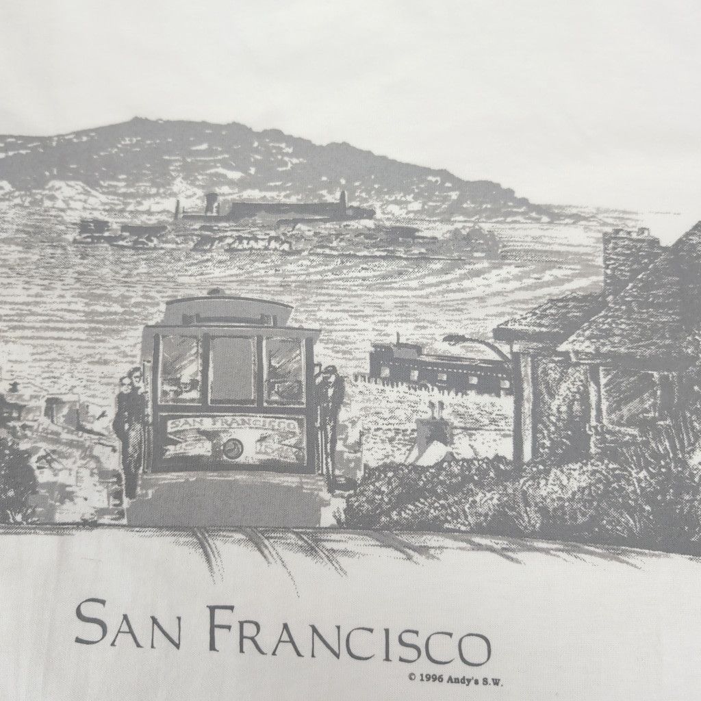 NBA × Vintage Vintage Dead Stock NBA City San Francisco T-Shirt Large Size US L / EU 52-54 / 3 - 3 Thumbnail