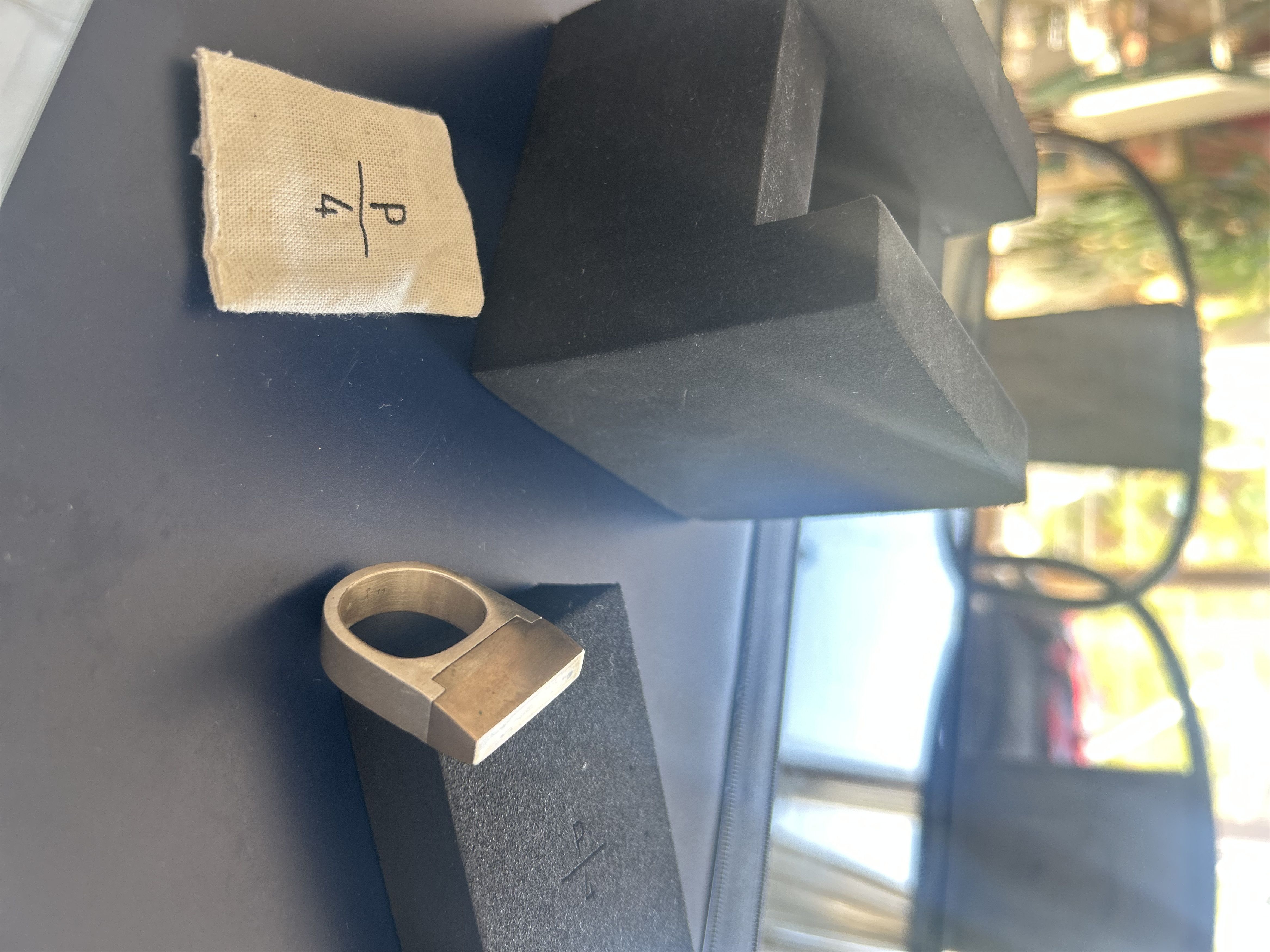 Parts Of Four PLATE RING size 11 Size ONE SIZE - 4 Thumbnail